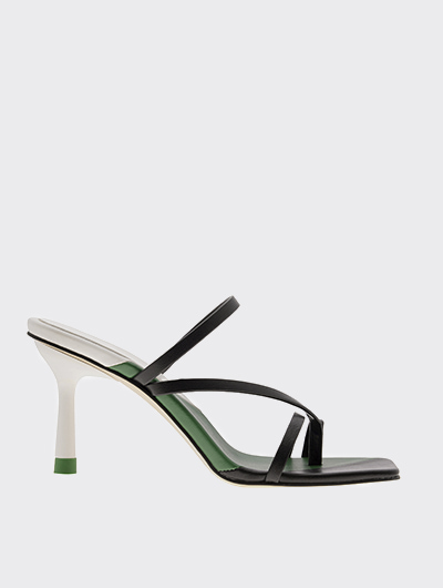 STRAPPY TOE RING SANDALS