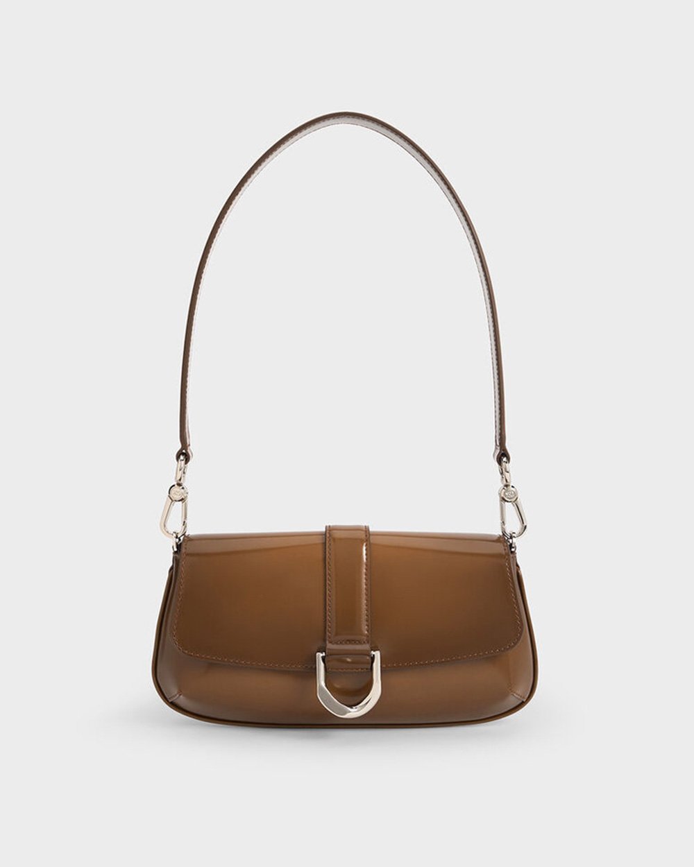 ◆Charles&Keith◆ SL210681164 Han So-hee Gavin Leather Belt Han So-hee's Handbag Pick for 2025: The Charles & Keith