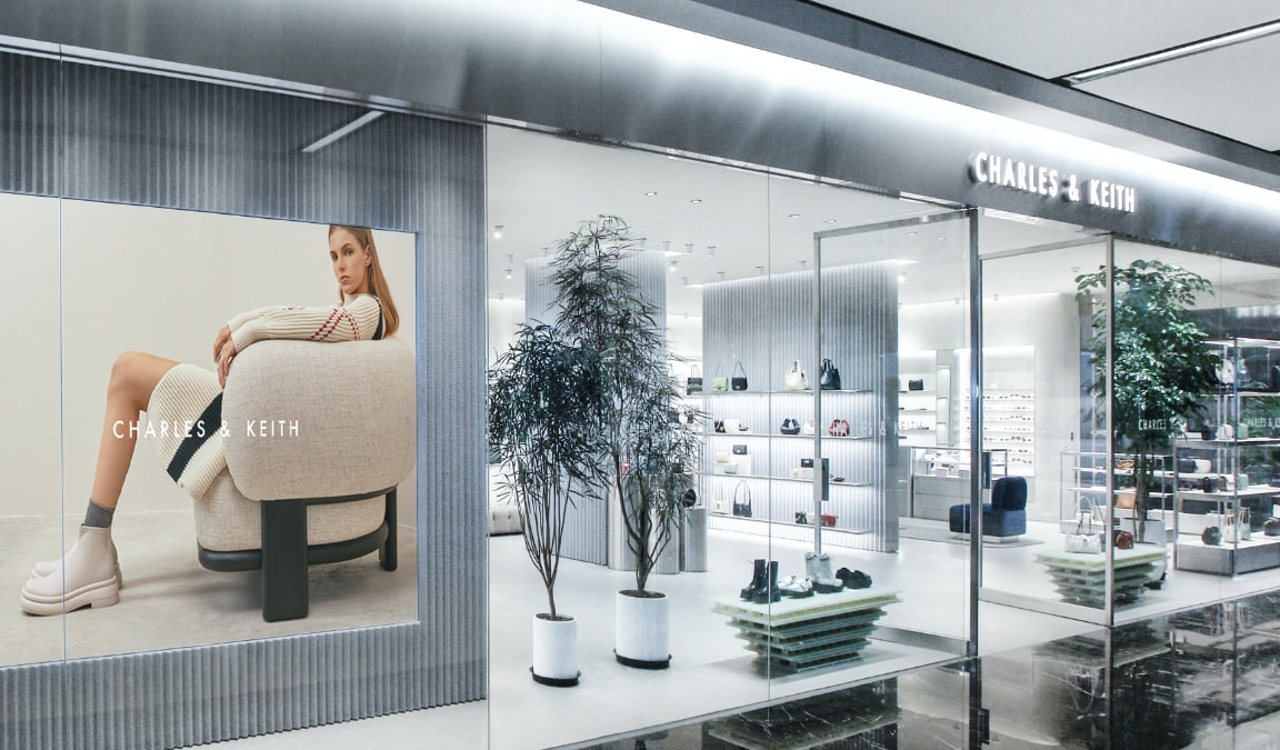 Charles & Keith launches its first store in North America - Inside