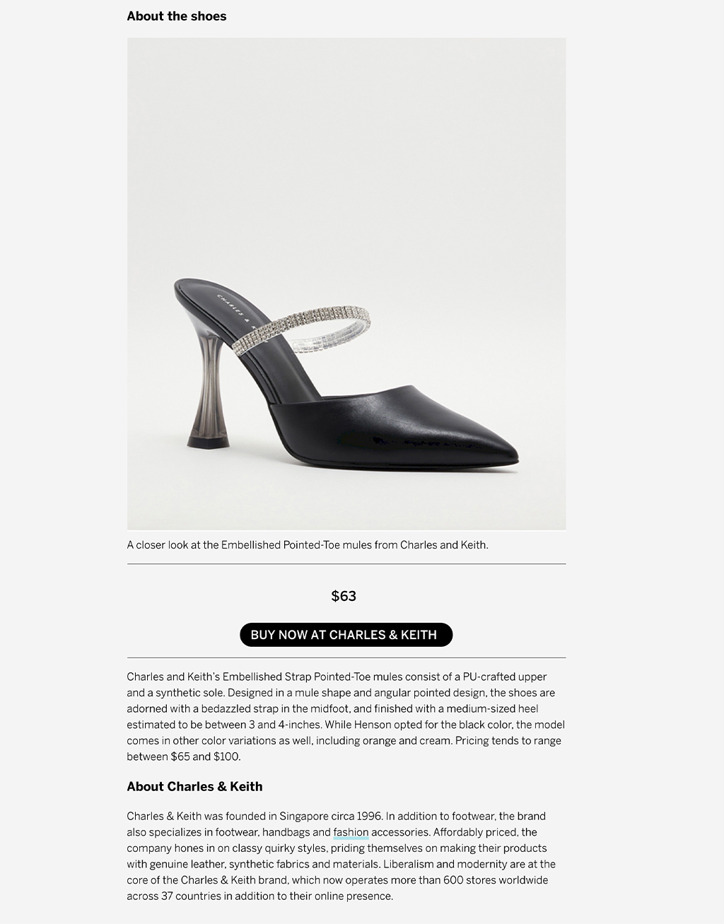 CHARLES & KEITH