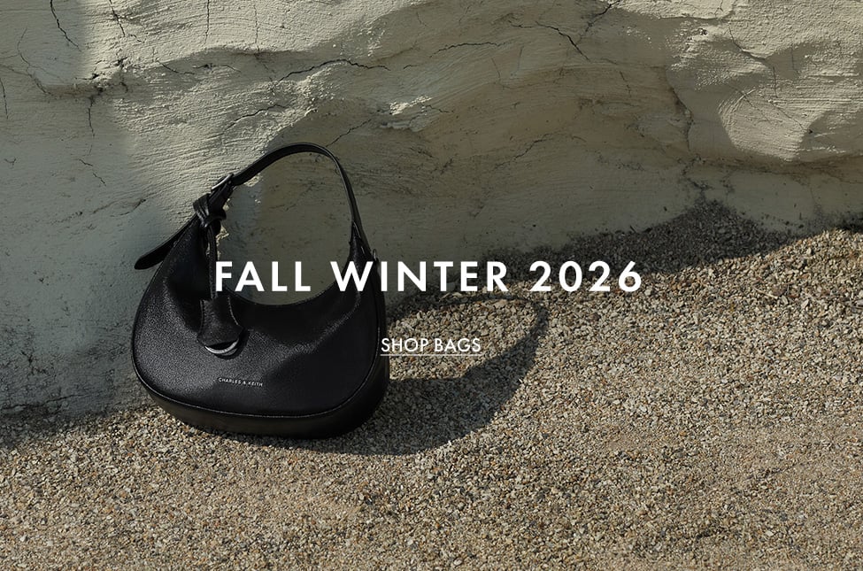 Noir Vega Hobo Bag – CHARLES & KEITH