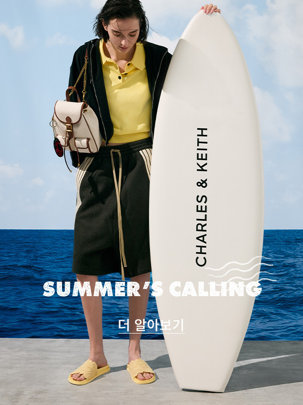 토프 브리나 캔버스 백팩 - CHARLES & KEITH