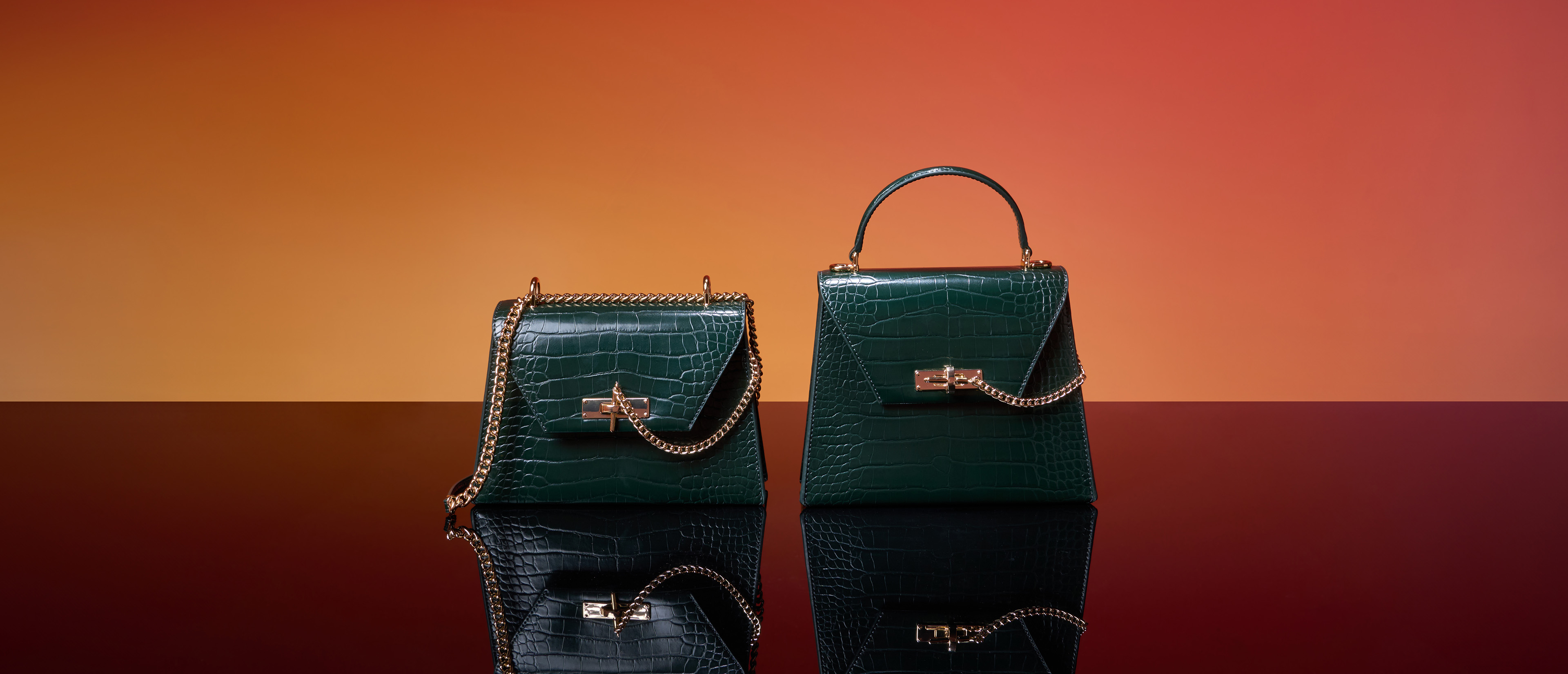 Sunset's Glow | Sophisticated Structured Bags - CHARLES & KEITH