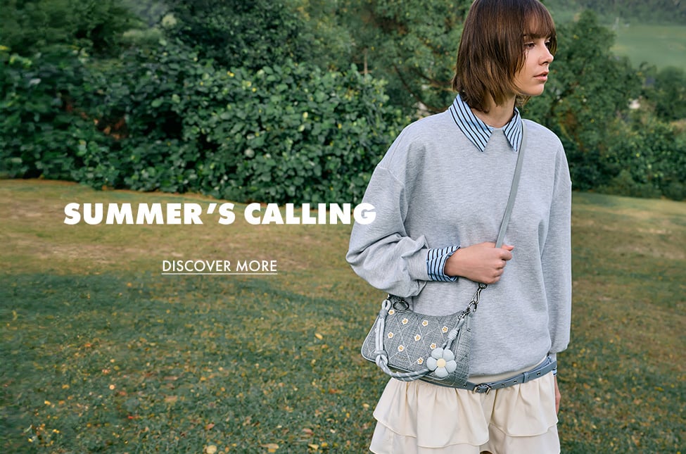 Pale Olive Philomena Raffia Flower Bowling Bag - Charles & Keith