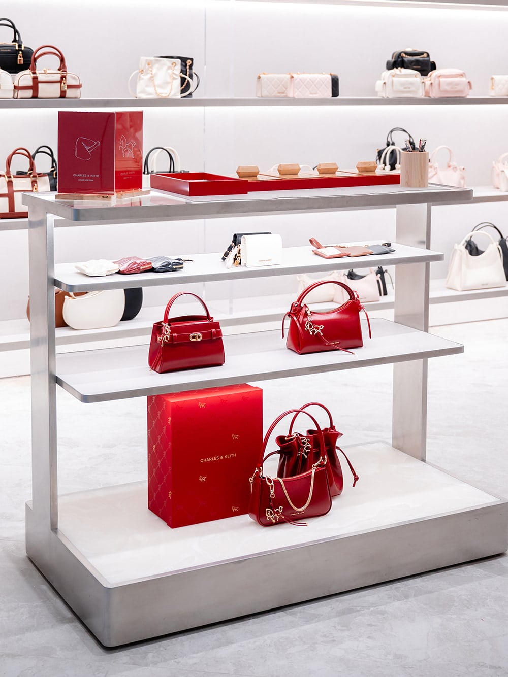 新品Charles＆Keith オブリエル レッド Lunar New Year in Hanoi, Vietnam - CHARLES & KEITH US