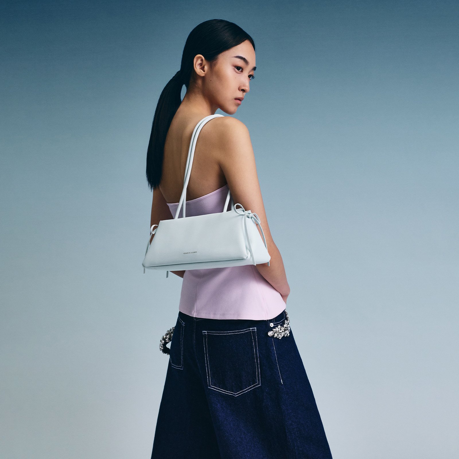 Hazel蝴蝶結長型包 - CHARLES & KEITH