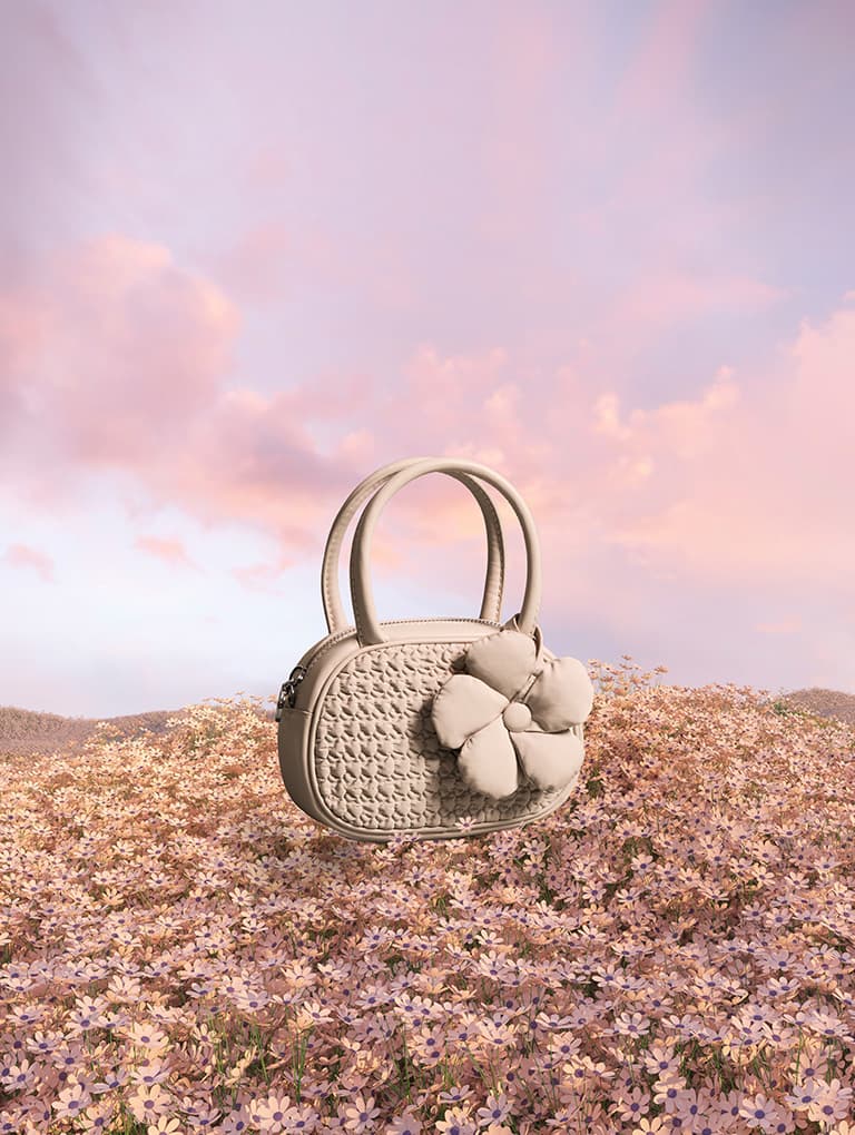 Charles & Keith Valentine's Day Collection Has Floral Bags & Heels