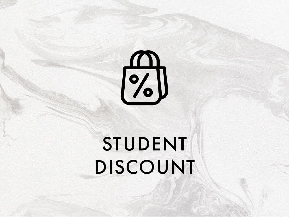 STUDENTS ENJOY 10% OFF