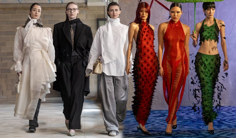 On the runway of London fashion week - CHARLES & KEITH