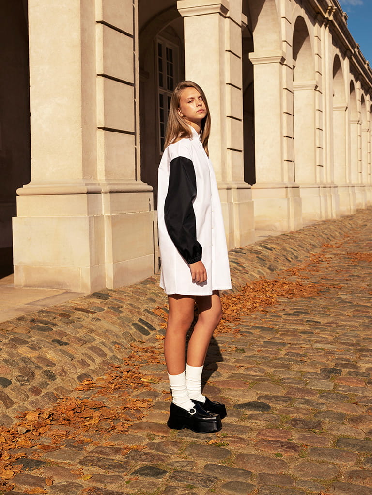 Women’s gem-embellished chunky platform loafers – CHARLES & KEITH