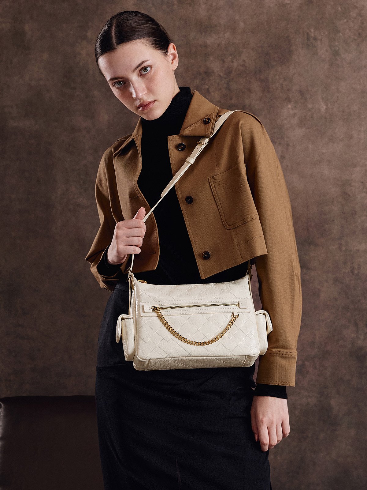 Cressida 菱格手提包七夕禮盒 - CHARLES & KEITH