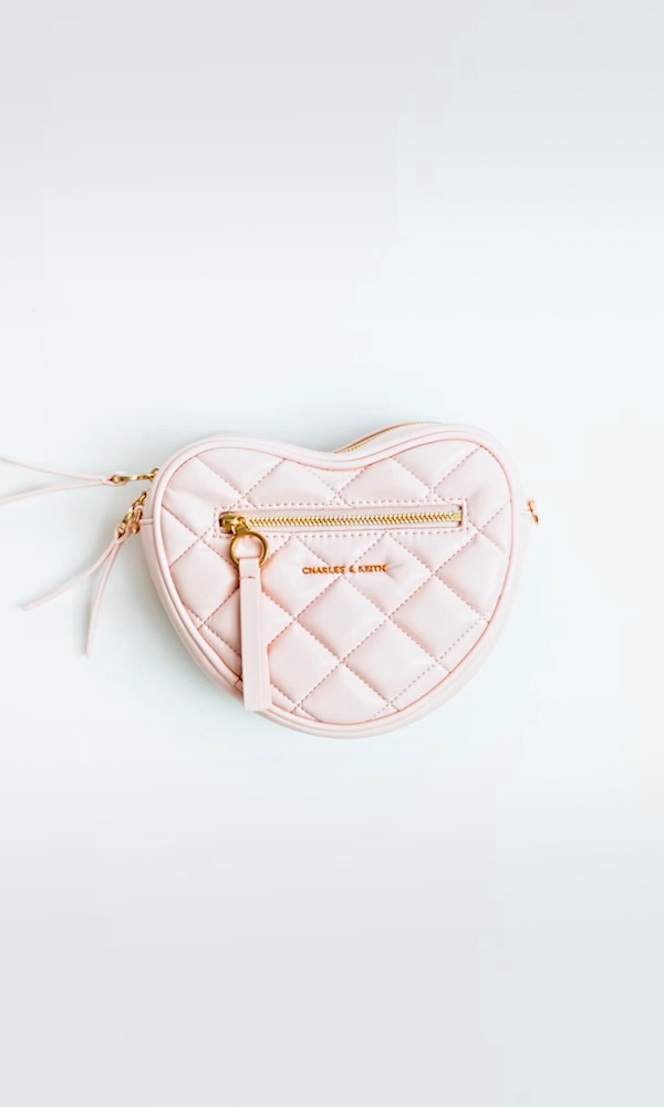 Pink Brantley Bow Slingback Pumps - CHARLES & KEITH