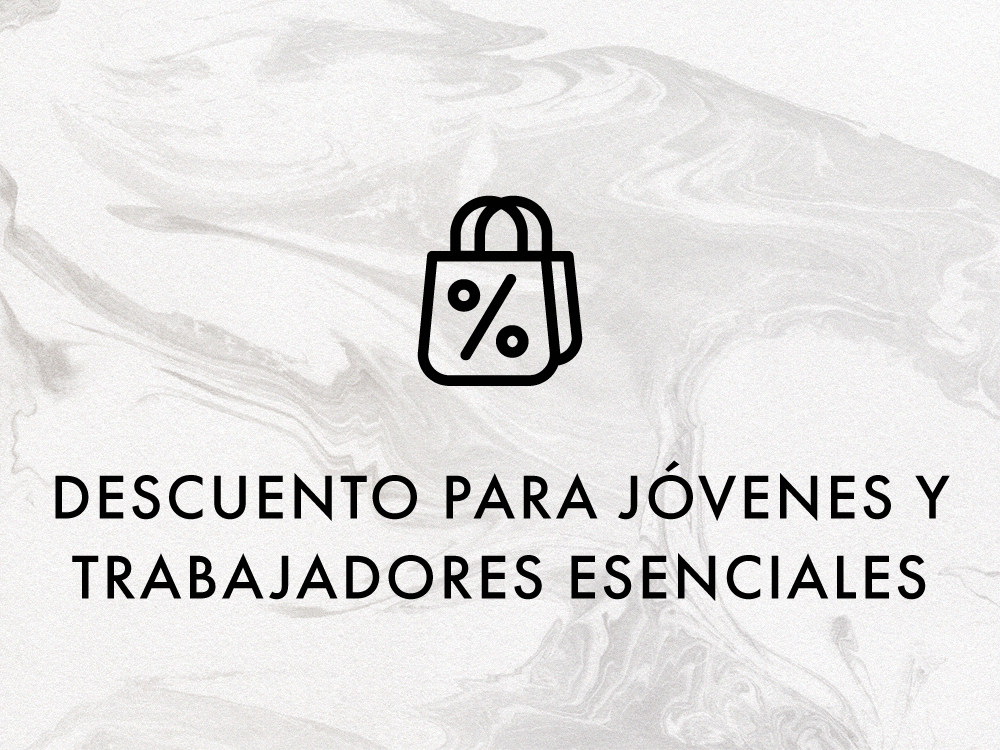 LOS TRABAJADORES JÓVENES Y ESENCIALES DISFRUTAN DEL 15 % DE DESCUENTO​