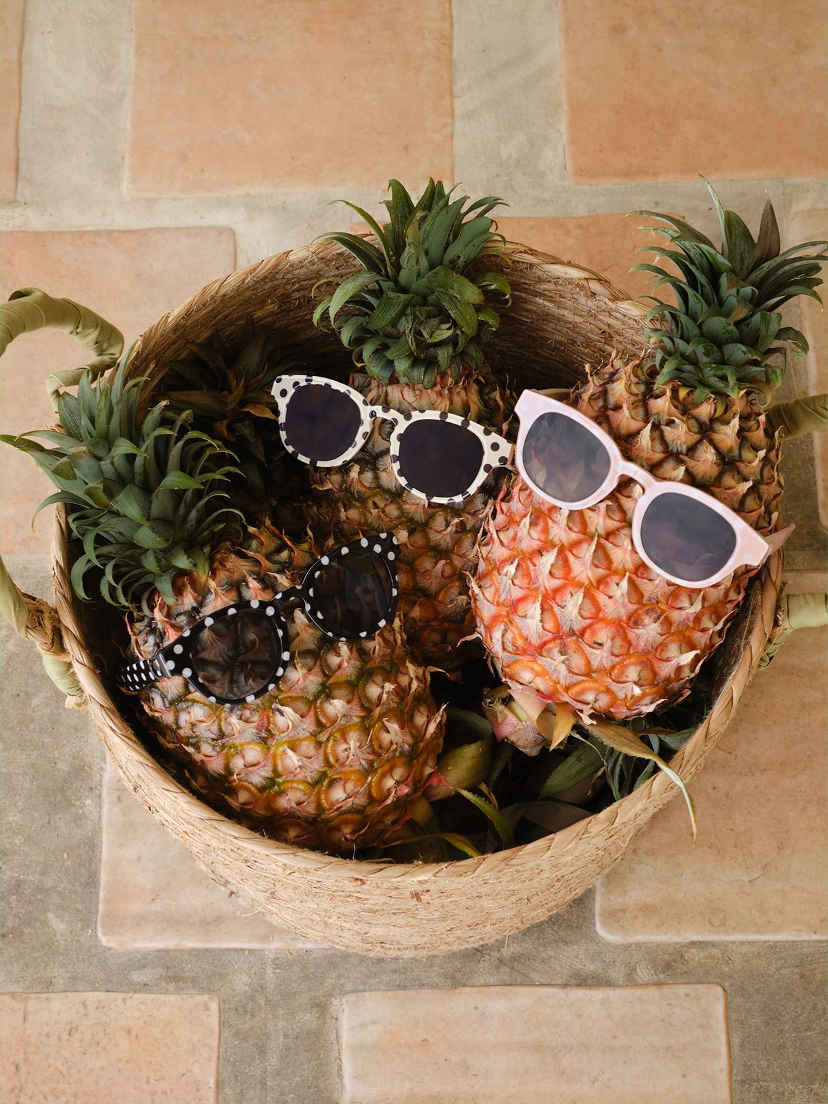 Girls' Gabine Polka-Dot Sunglasses - CHARLES & KEITH