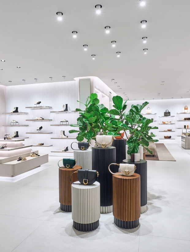 An installation commissioned from Studio Kallang for CHARLES & KEITH’s boutique at Tampines Mall - CHARLES & KEITH