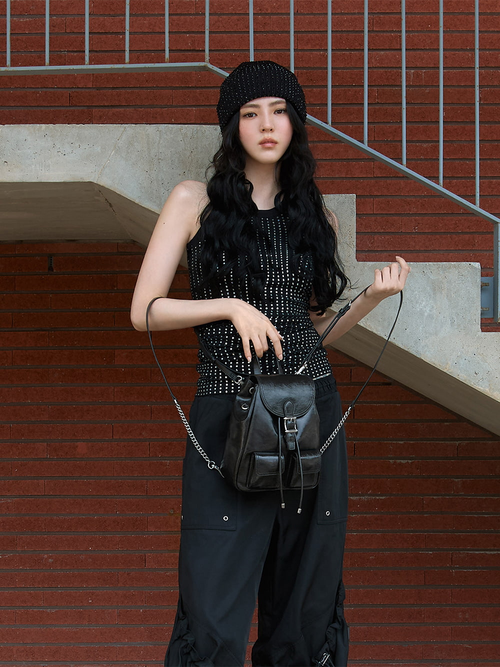 Han So Hee With CHARLES & KEITH Bryna Backpack - CHARLES & KEITH SG