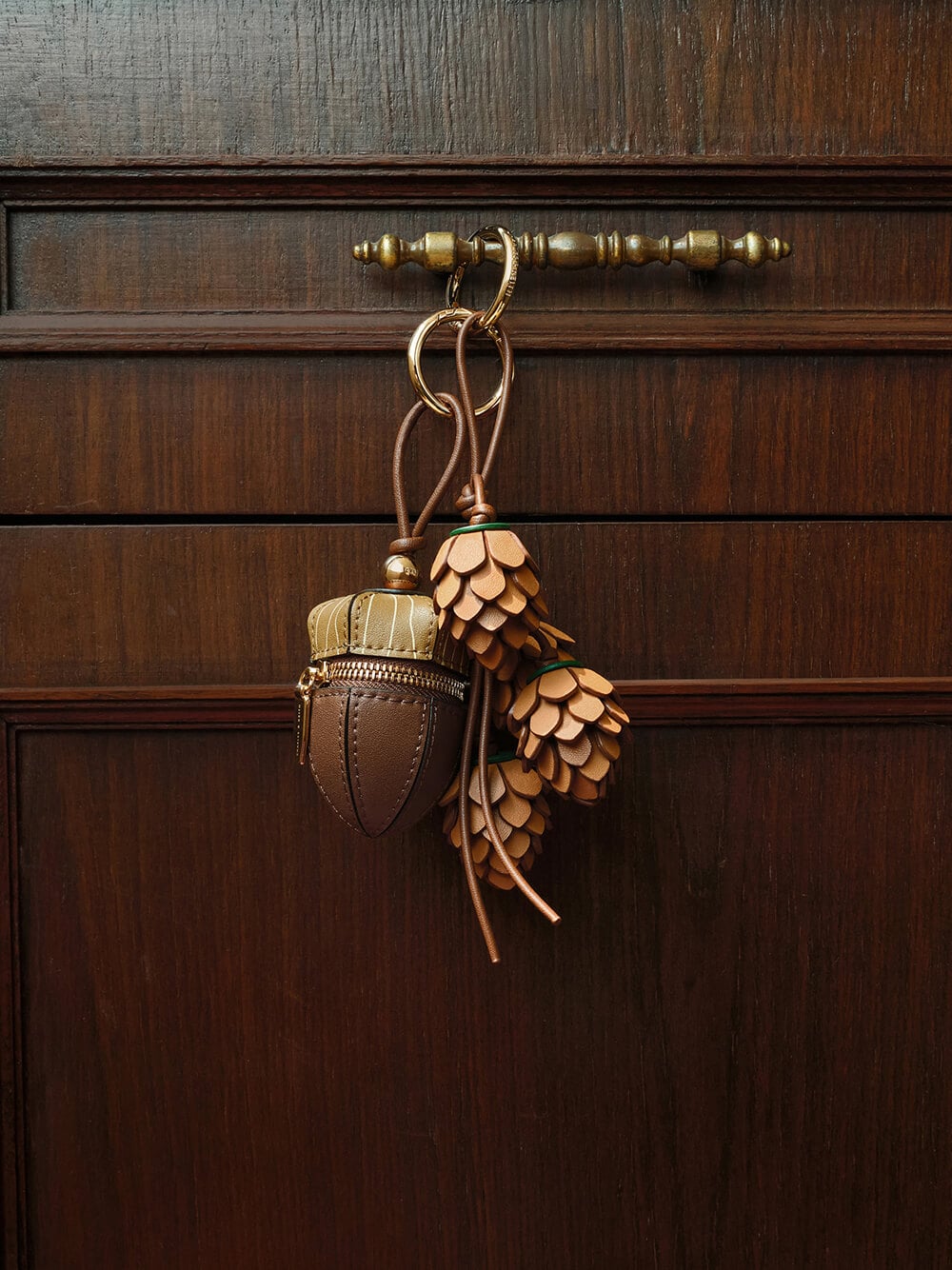 Acorn Charm and Pinecone Charm - CHARLES & KEITH