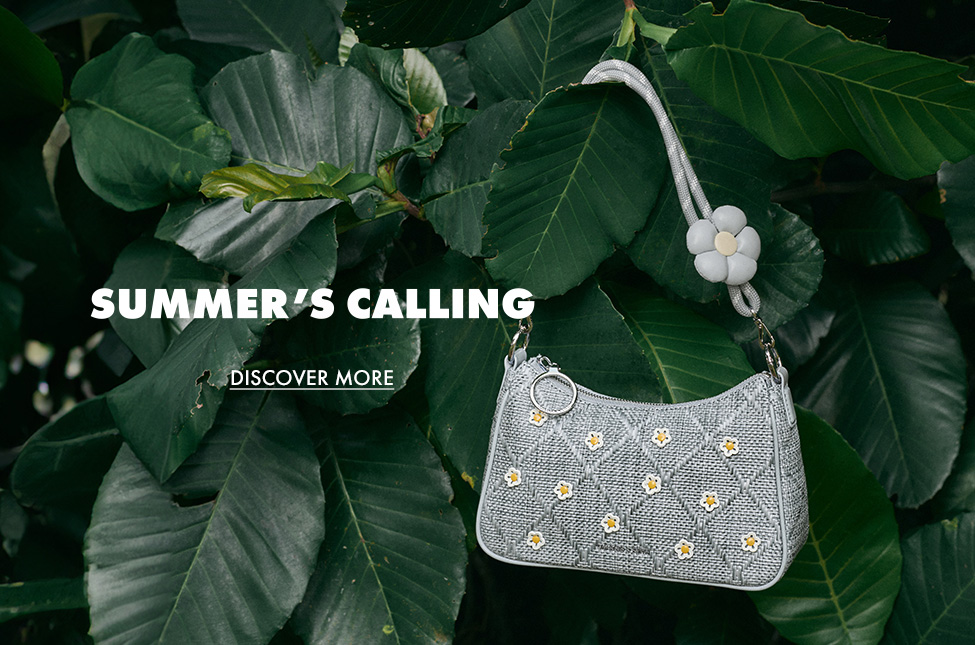 Pale Olive Philomena Raffia Flower Bowling Bag - Charles & Keith
