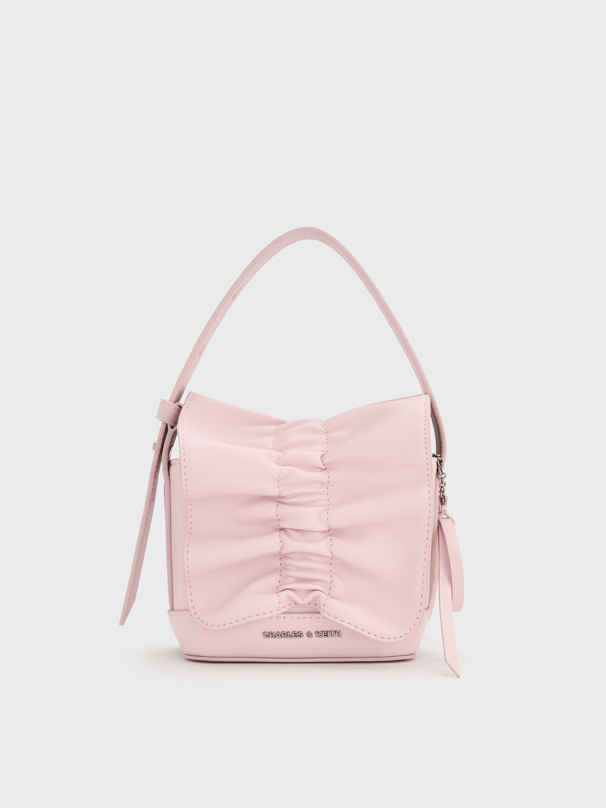 Charles & Keith - Kadee Ruched Mini Bag