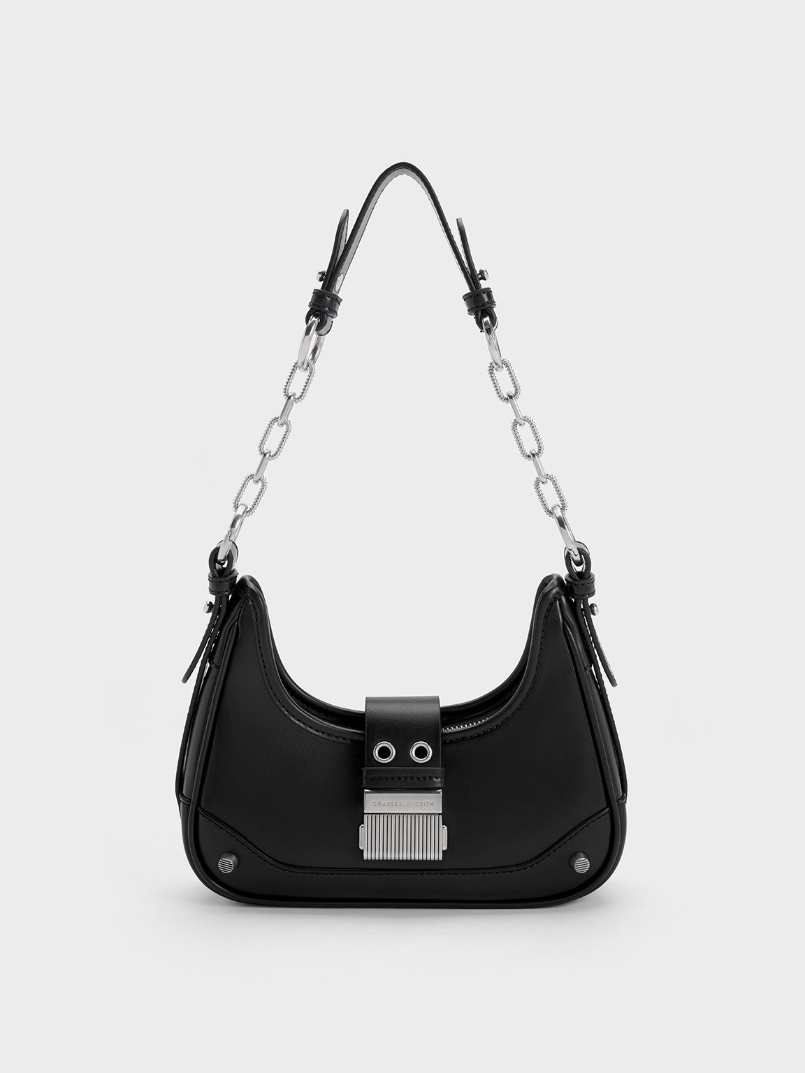 ★CHARLES&KEITH★Winslet Canvas Belted Hobo Bag/送料込 CHARLES & KEITH | Currently on everyone's wishlist. Shop now