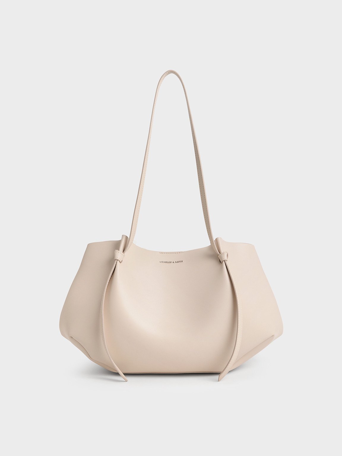 Charles Keith Women s Calla Tote Bag Natural Totes