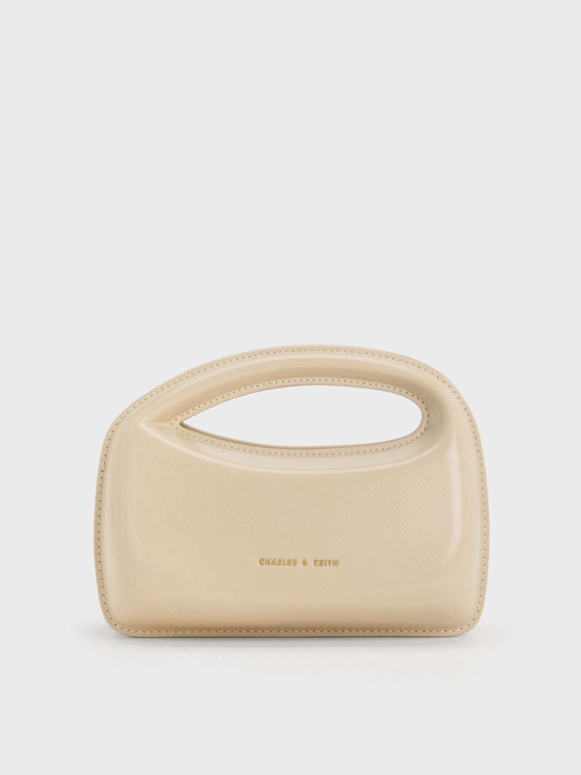 Beige top deals handle bag