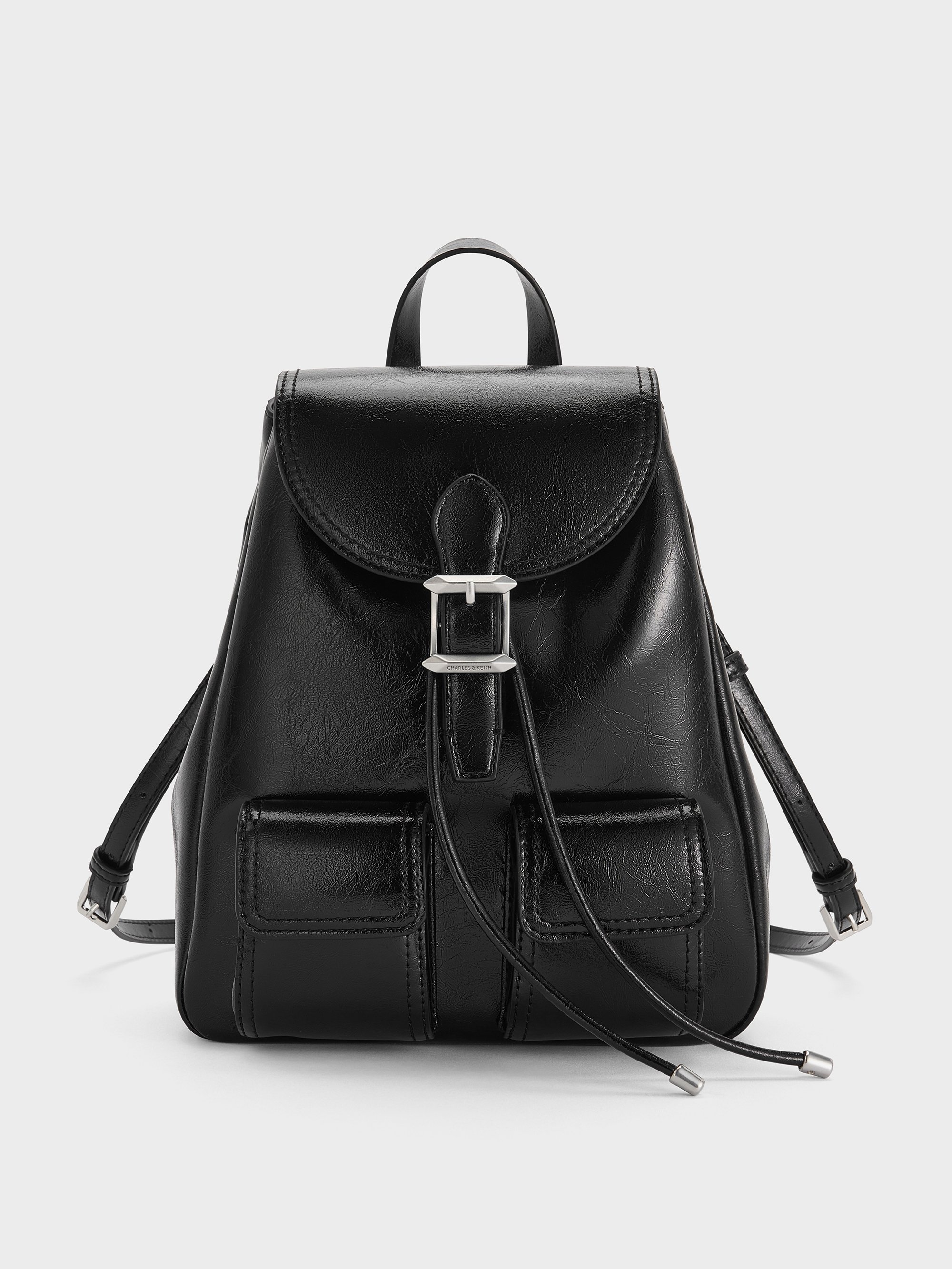 Noir Bryna Backpack - CHARLES & KEITH US