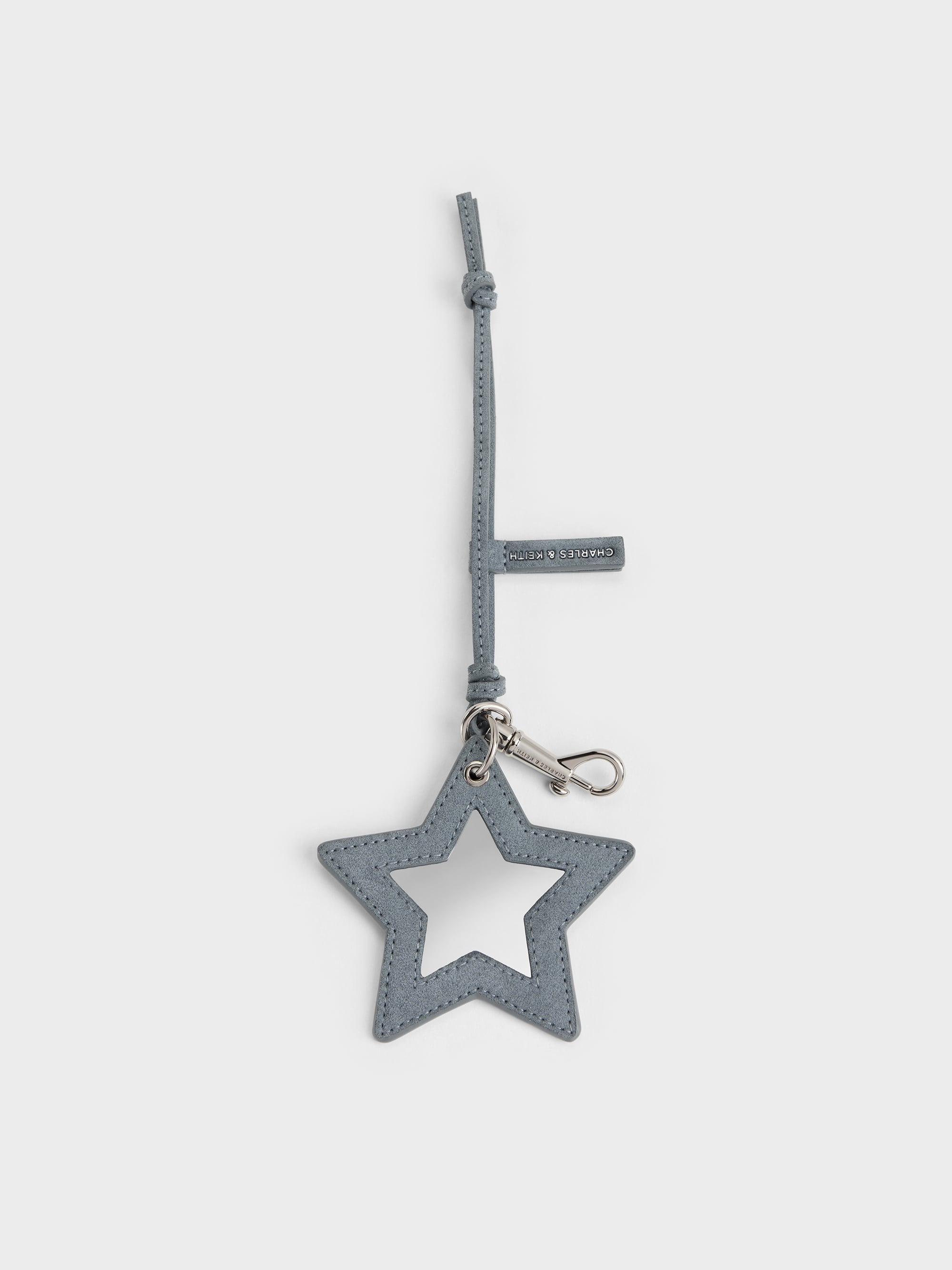 Noane Star Mirror Charm - Smoky Blue - CHARLES & KEITH International