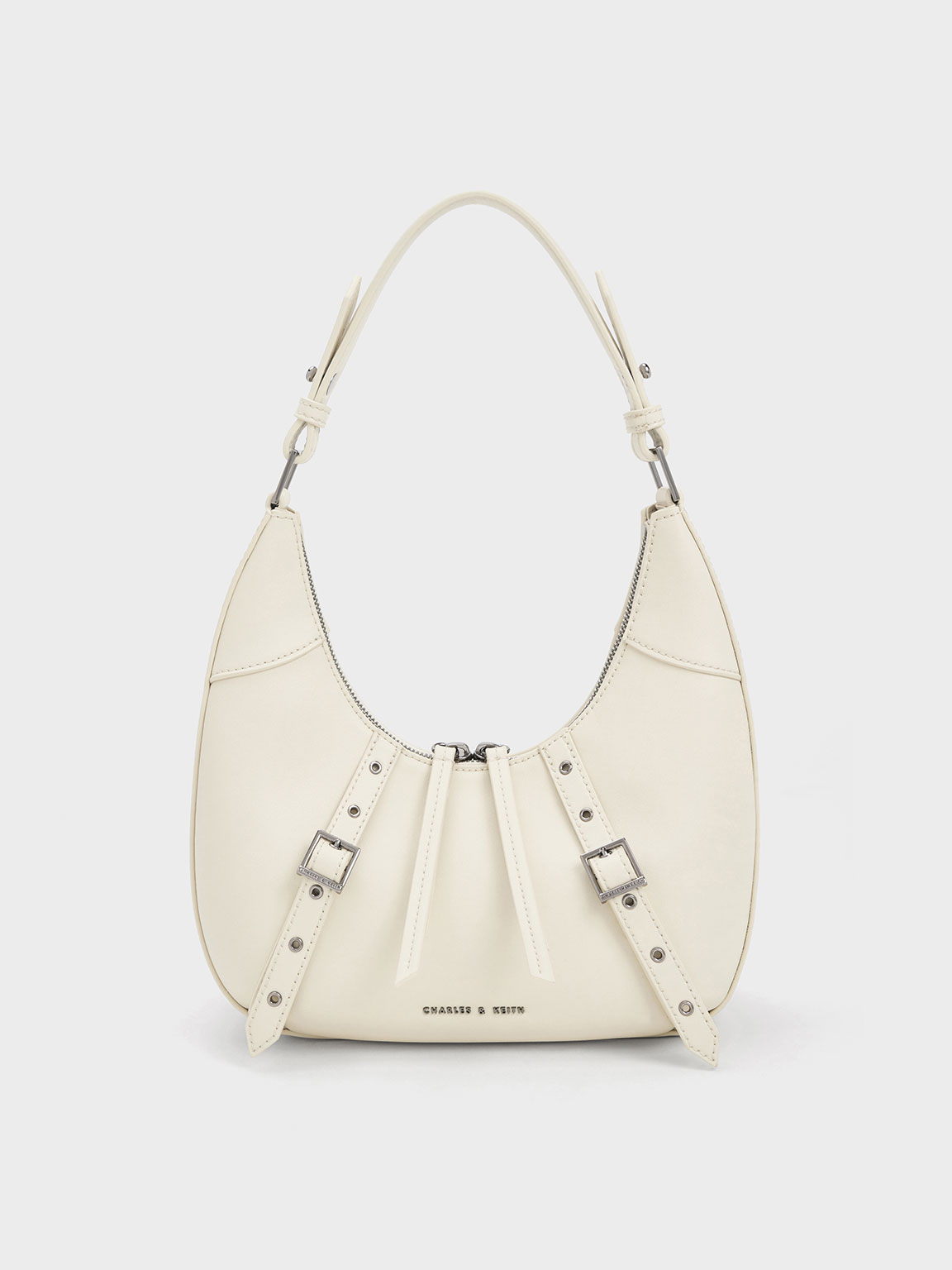 Charles&amp;keith  Grommet ホーボーバッグ CHARLES & KEITH｜Liv リブ グロメットホーボーバッグ | Rakuten