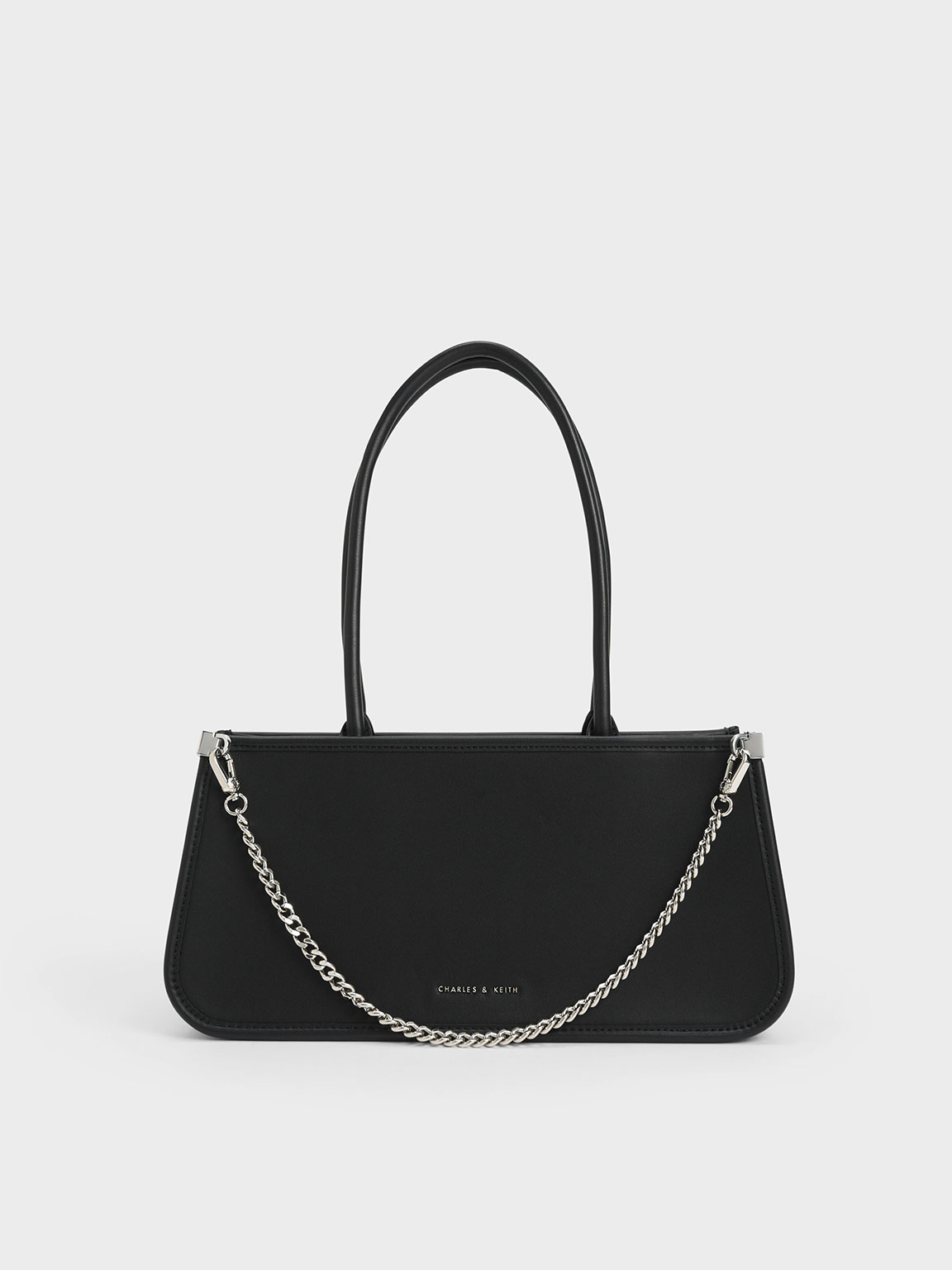 Bolso Geom trico Con Asa Curva Negro CHARLES KEITH US bolso-geom-trico-con-asa-curva-negro-charles-keith-us