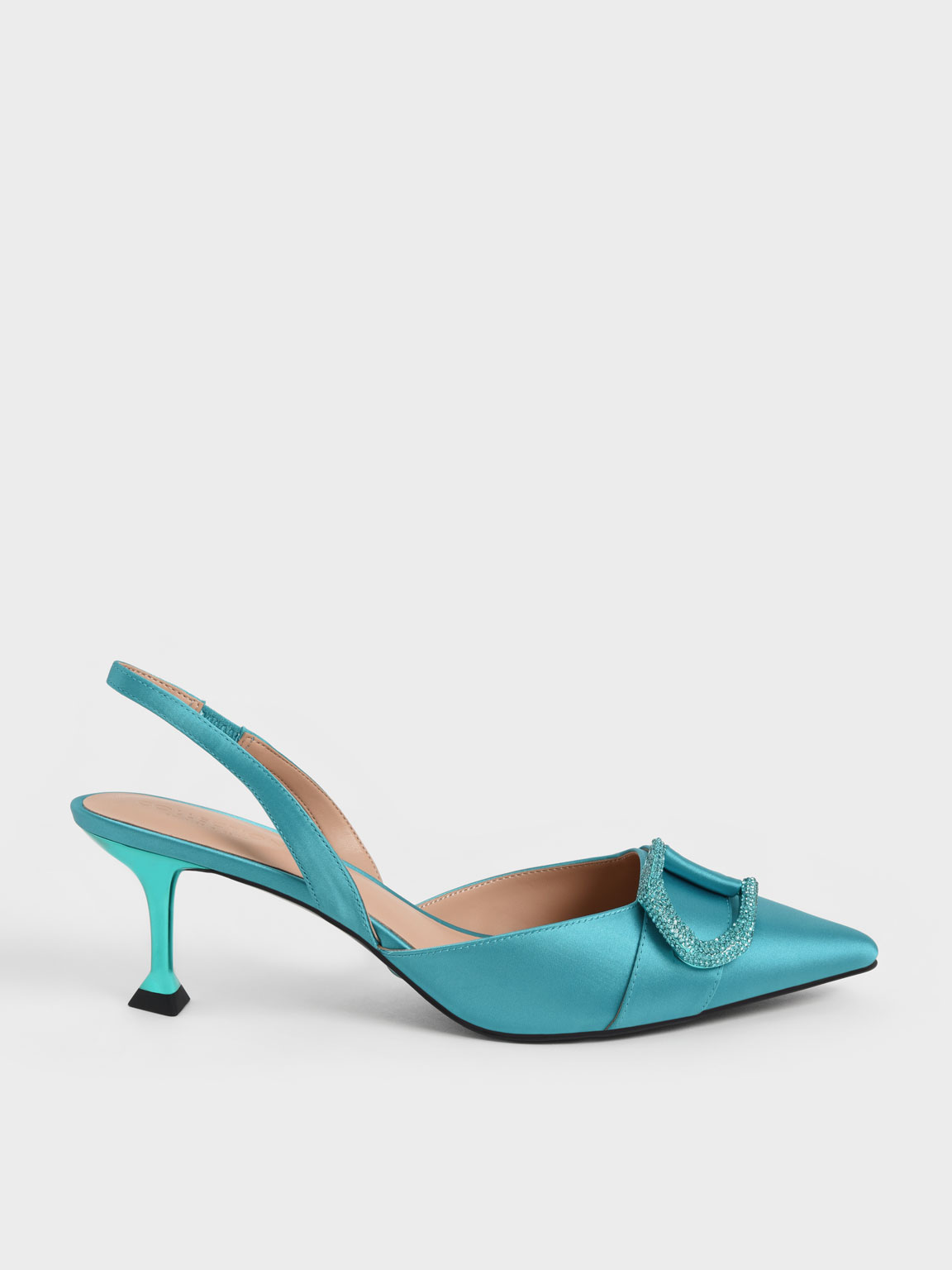 Manolo Blahnik Turquoise Ankle Tie High Heels Leather ref.809381 - Joli  Closet