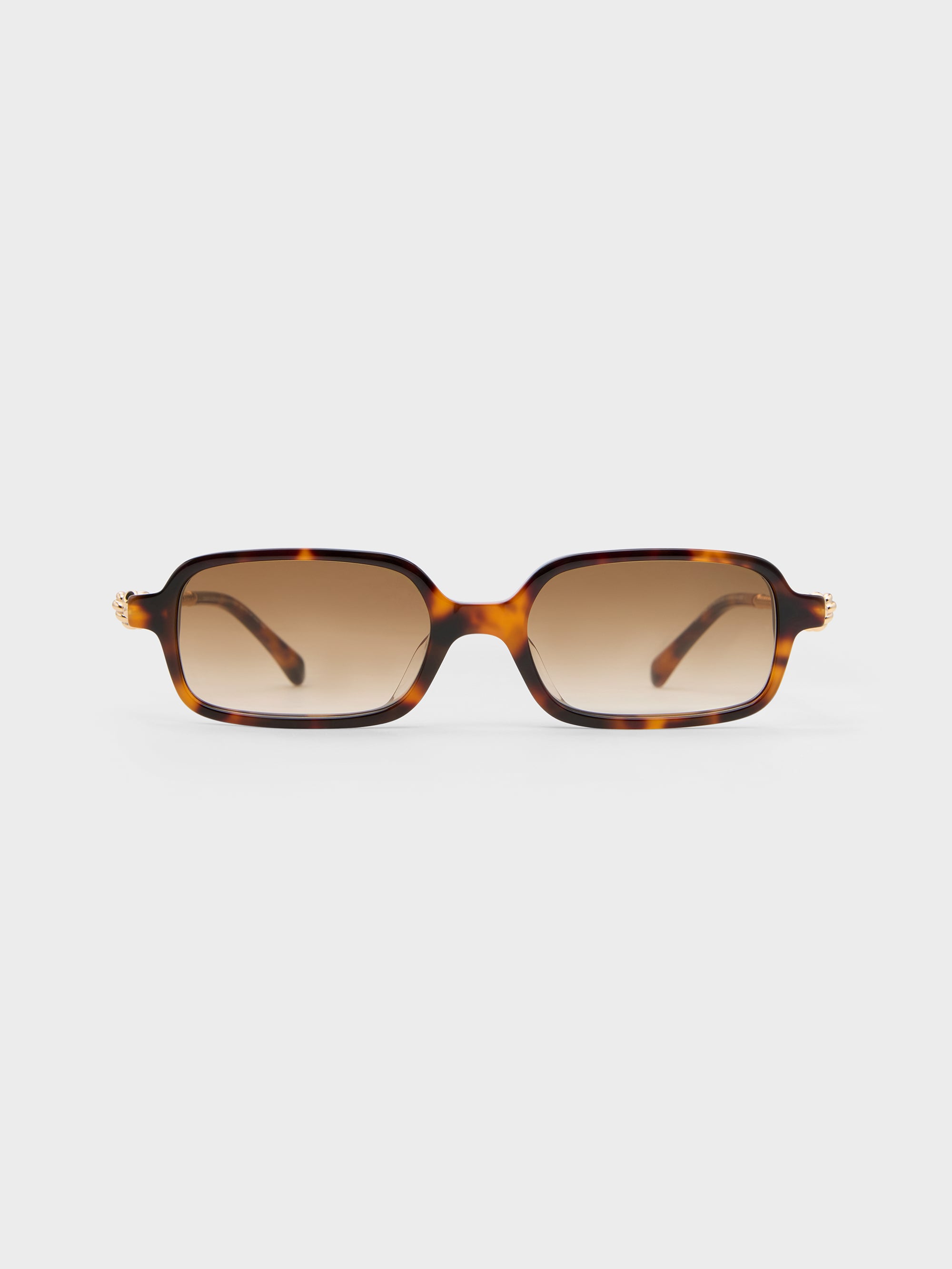 Charles & Keith - Sable Knot Rectangular Sunglasses