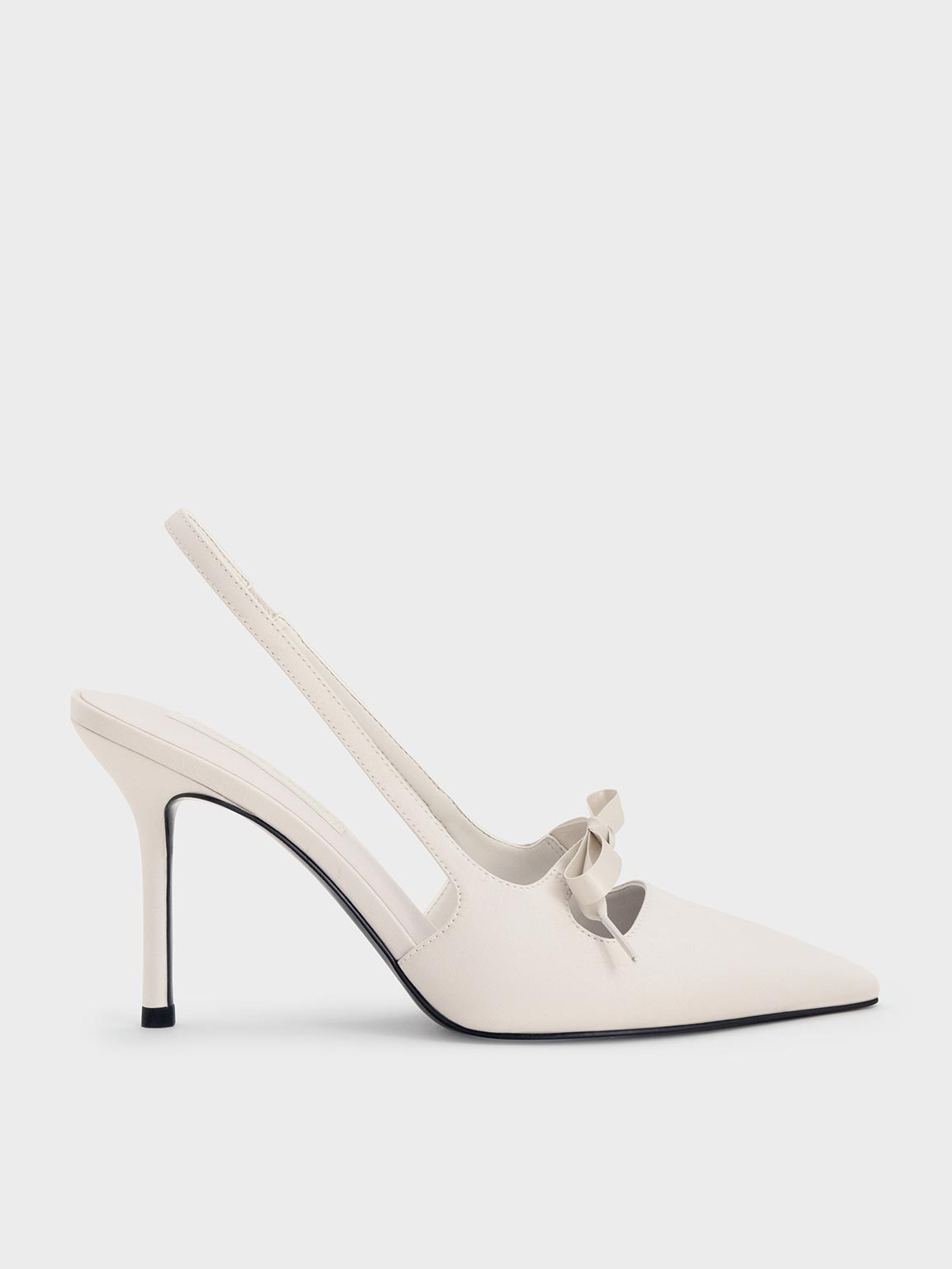 ★CHARLES&KEITH★ Patent Pointed Toe Stiletto Pumps /送料込 Black Box Kyra Leather Pointed-Toe Pumps - CHARLES & KEITH SG