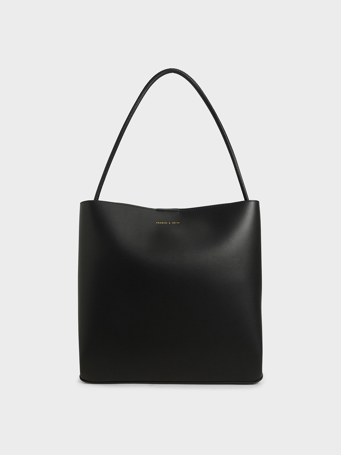 Black Leia Tote Bag | CHARLES & KEITH