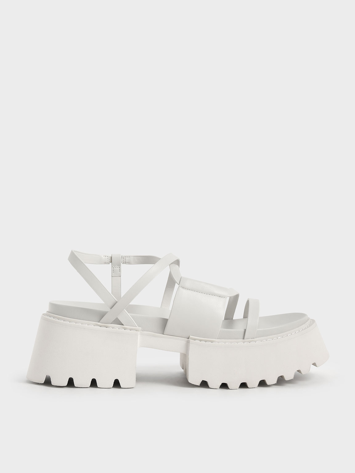 White platform sandals deals