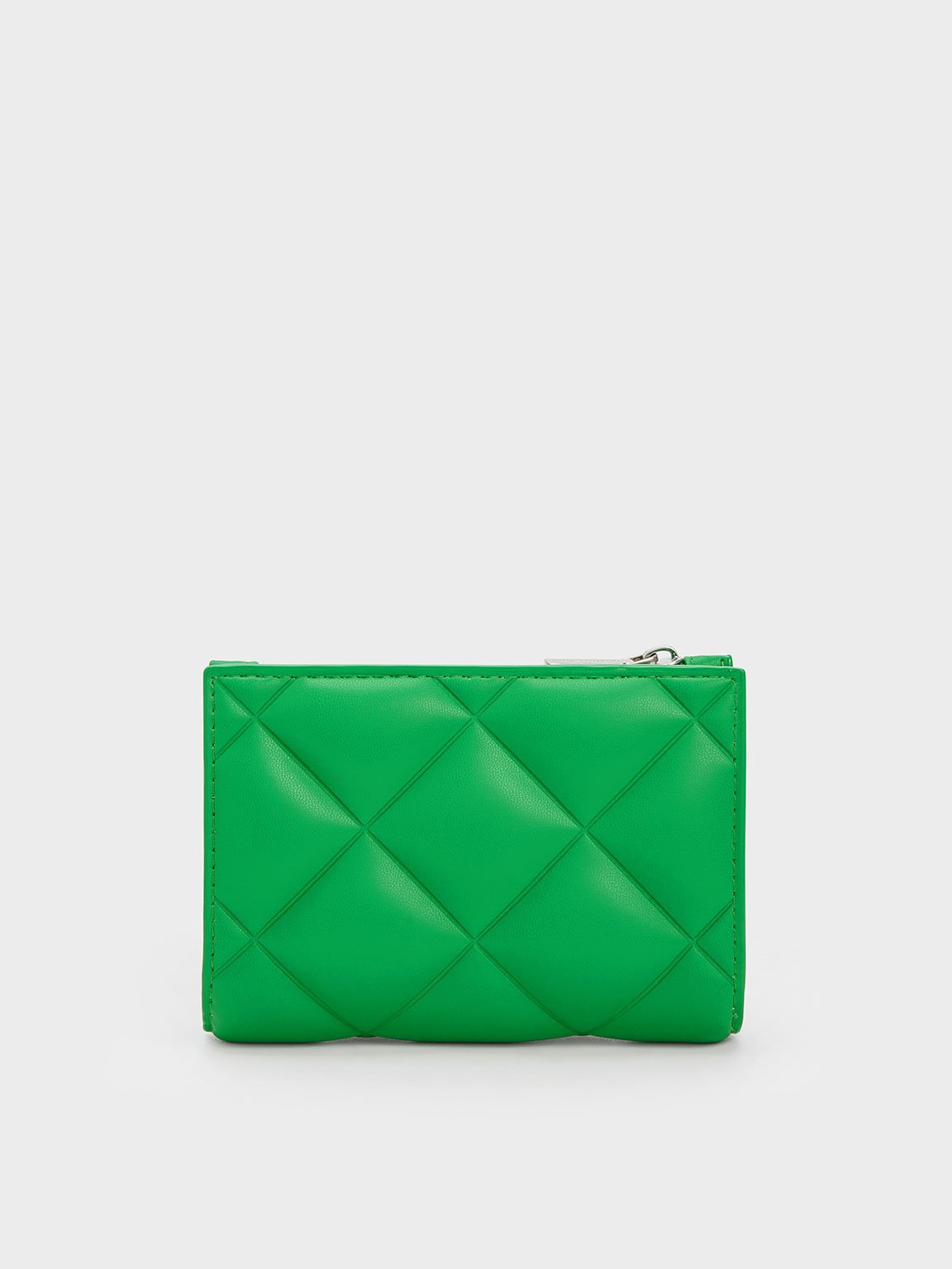 ★CHARLES&KEITH★Gemma Quilted Cardholder/送料込 Black Gemma Quilted Card Holder - CHARLES & KEITH US