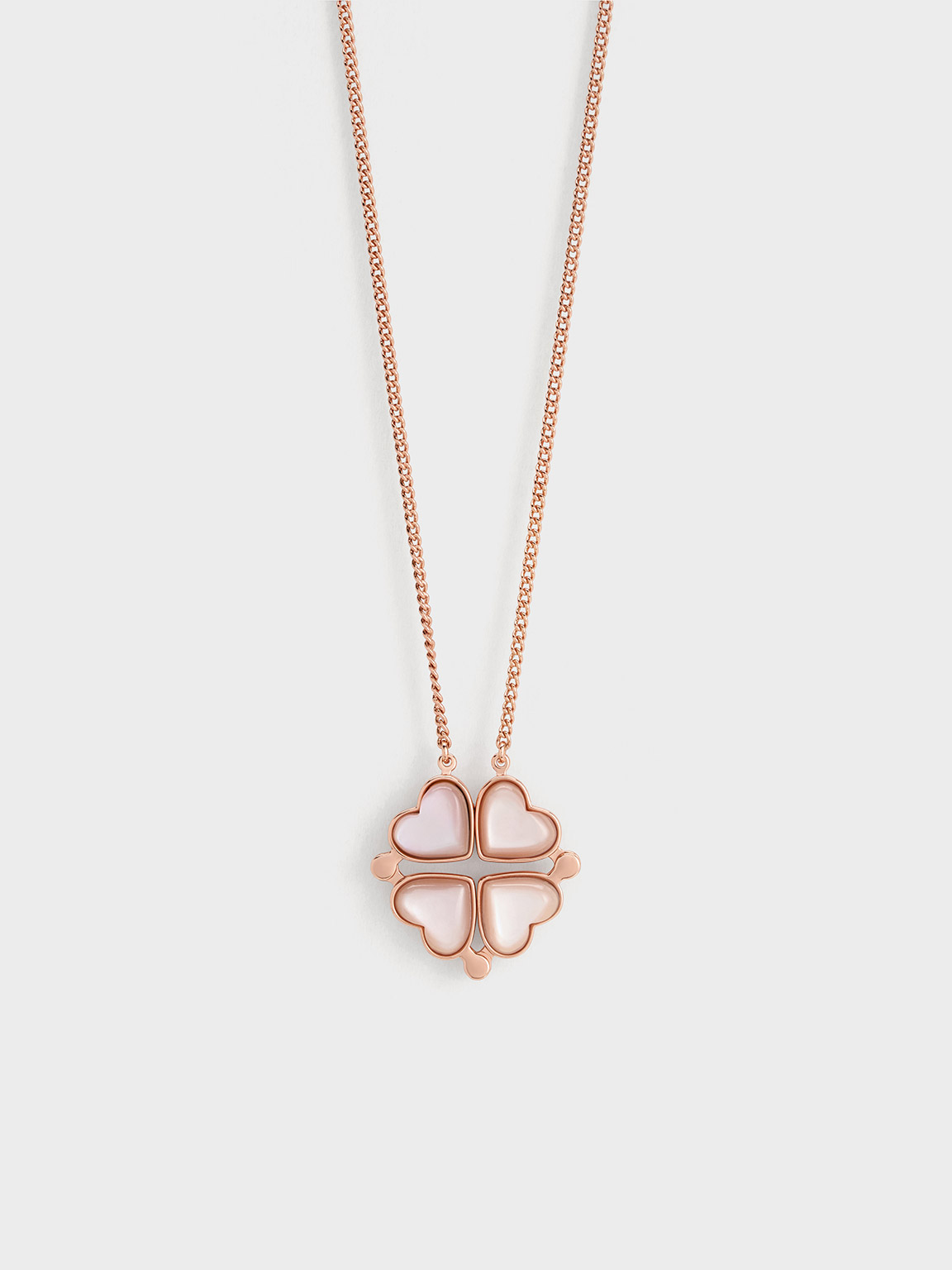 Accessory Collection - Rose Gold Triple Necklace Layering Clasp