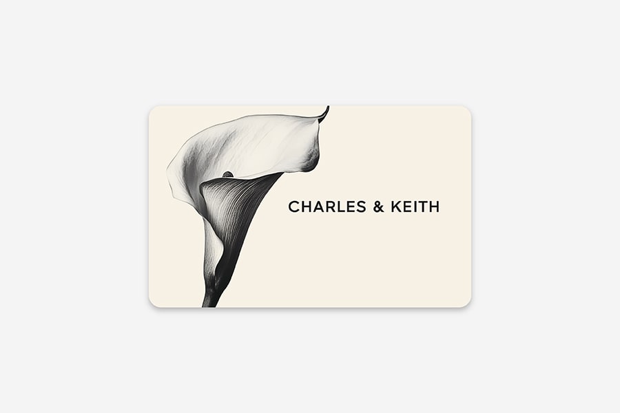 Mother's Day Gift Card - Illustrated Lily, Burgundy, giftLanding