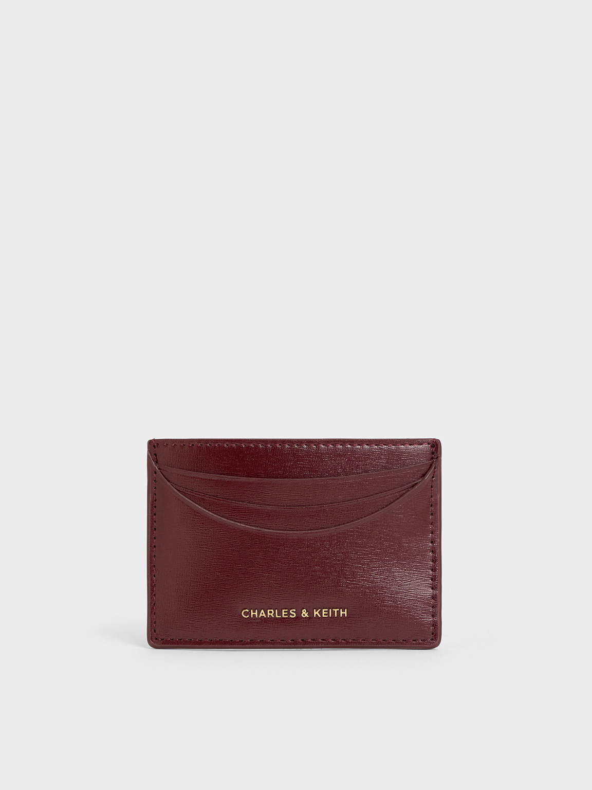 Sigrid Card Holder - Mulberry Plum - CHARLES & KEITH US