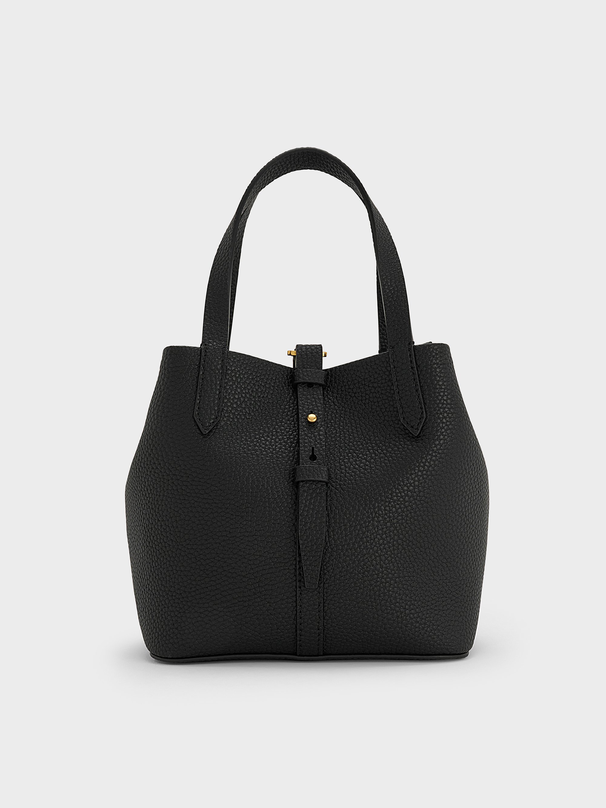 ★CHARLES&KEITH★Beryl Bucket Bag/送料込 Taupe Beryl Bucket Bag - CHARLES & KEITH US