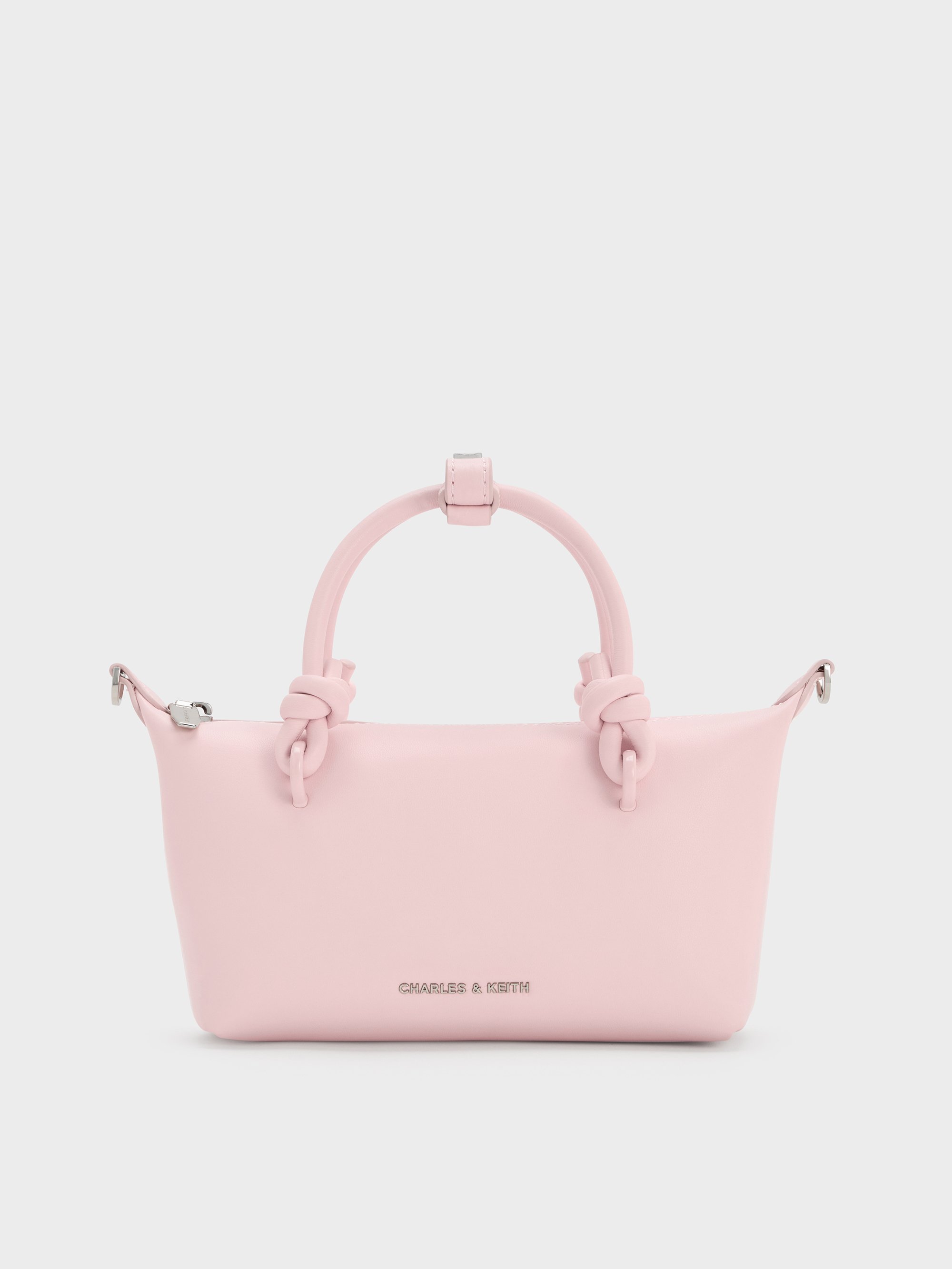 Charles & Keith - Sammie Knotted-Handle Tote Bag