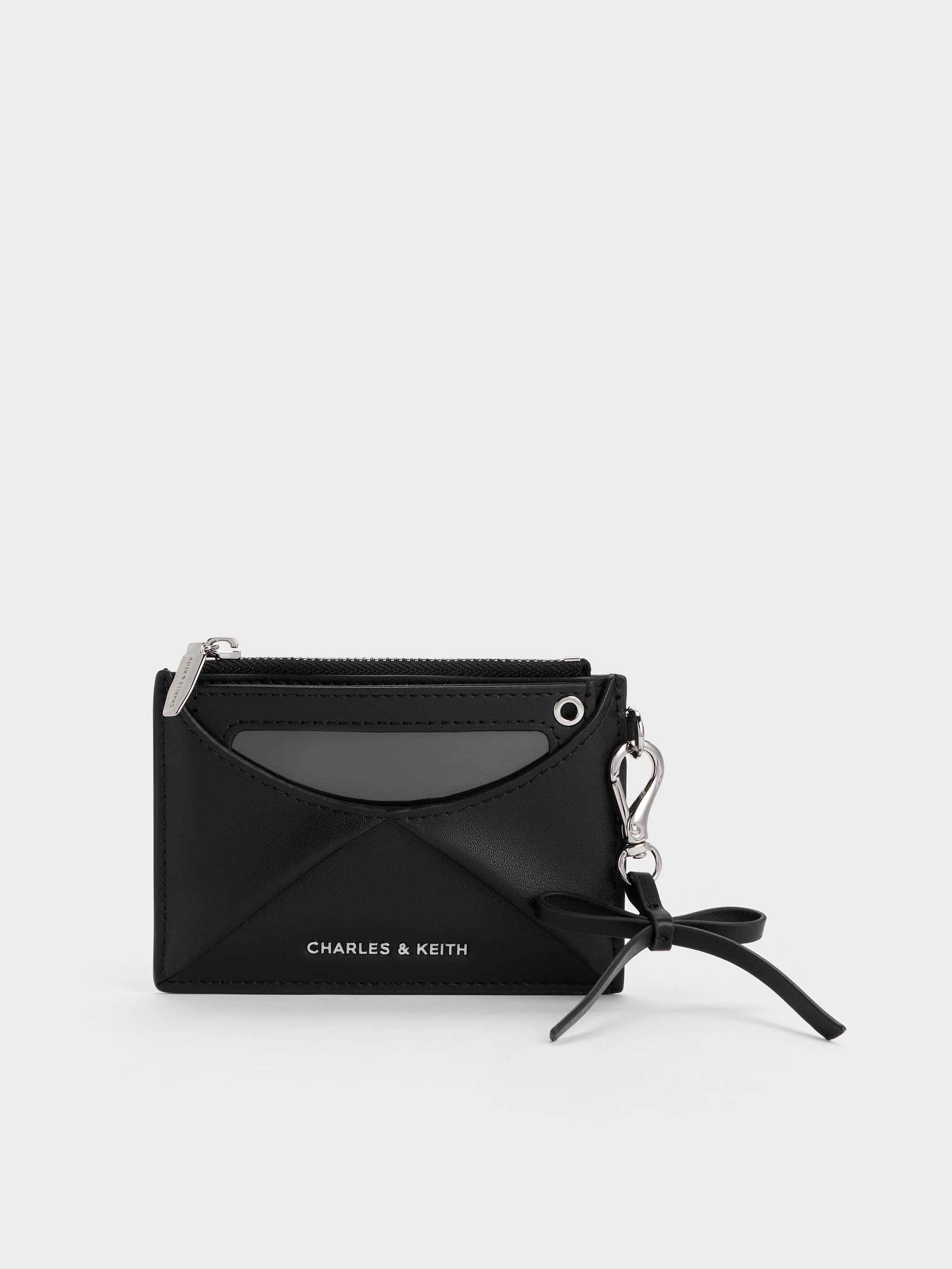 Charles & Keith - Hazel Bow Panelled Card Holder