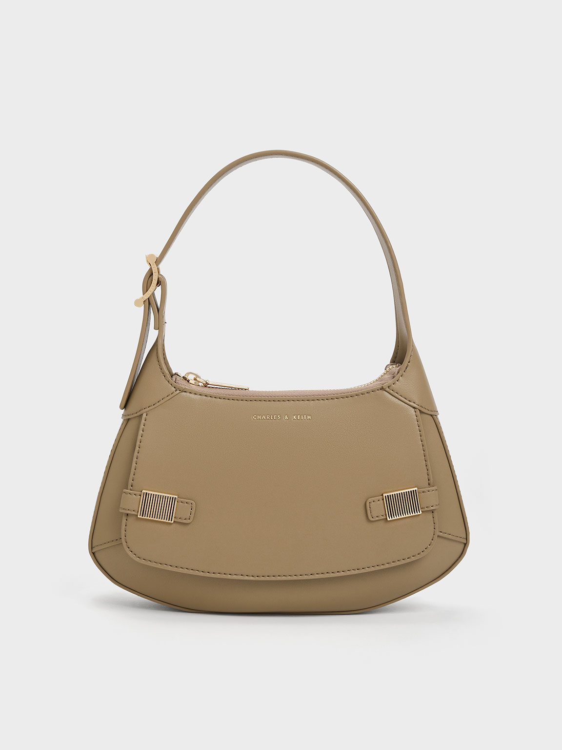 さらに100円引き◆ ◆CKJ Round Shoulder Bag Calvin Klein CKJ Sculpted Rounded Shoulderbag Ancient White