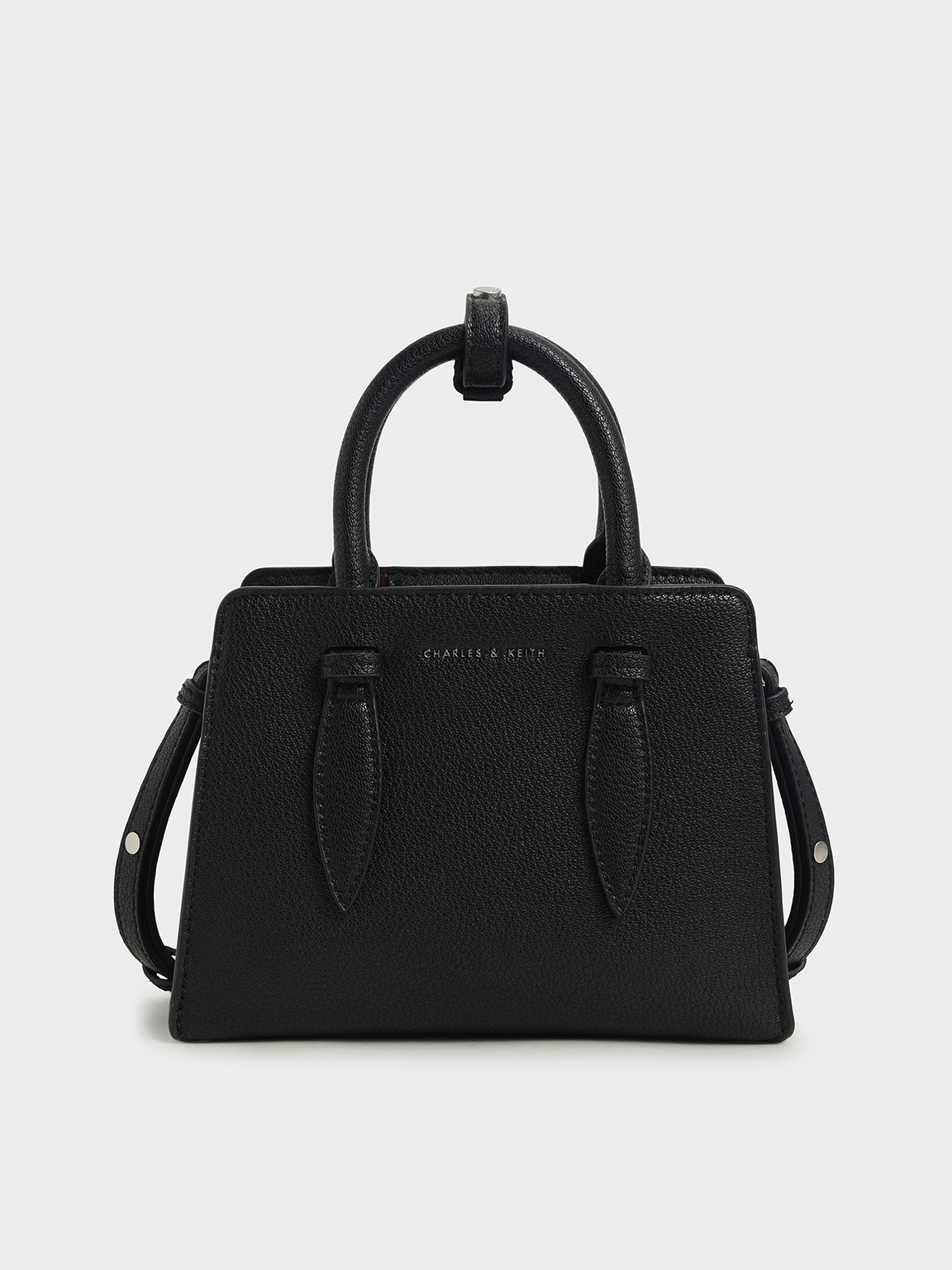 Charles and keith top handle structured bag Clearance