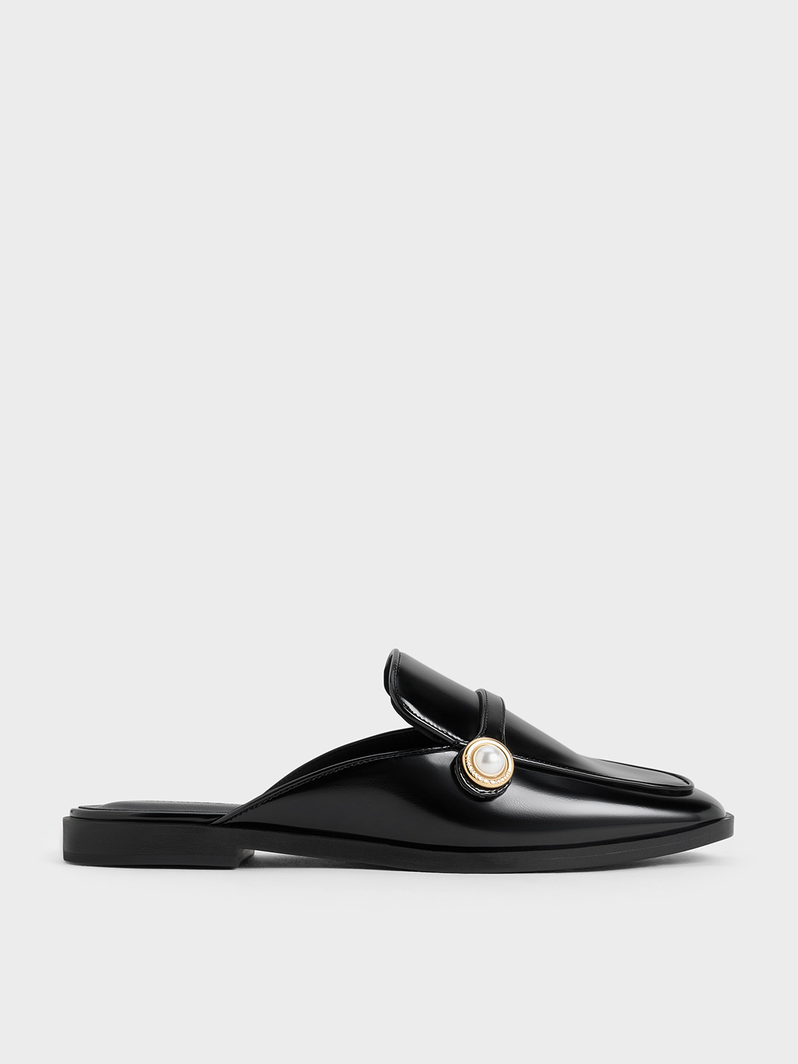 Her lip to - ハーリップトゥ MMedallion Heel Loafer black 38
