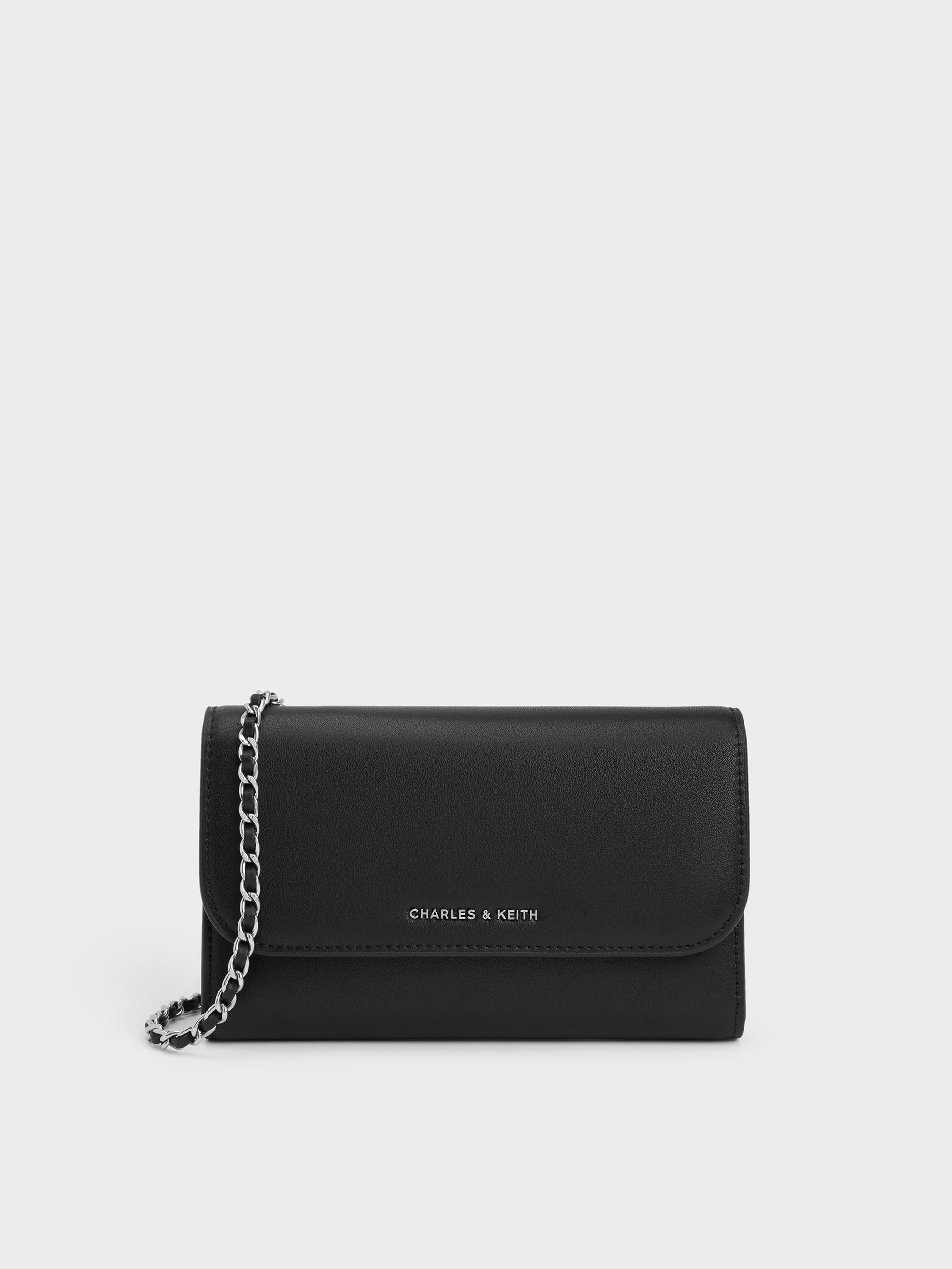 Charles & Keith - Octavia Front Flap Long Wallet