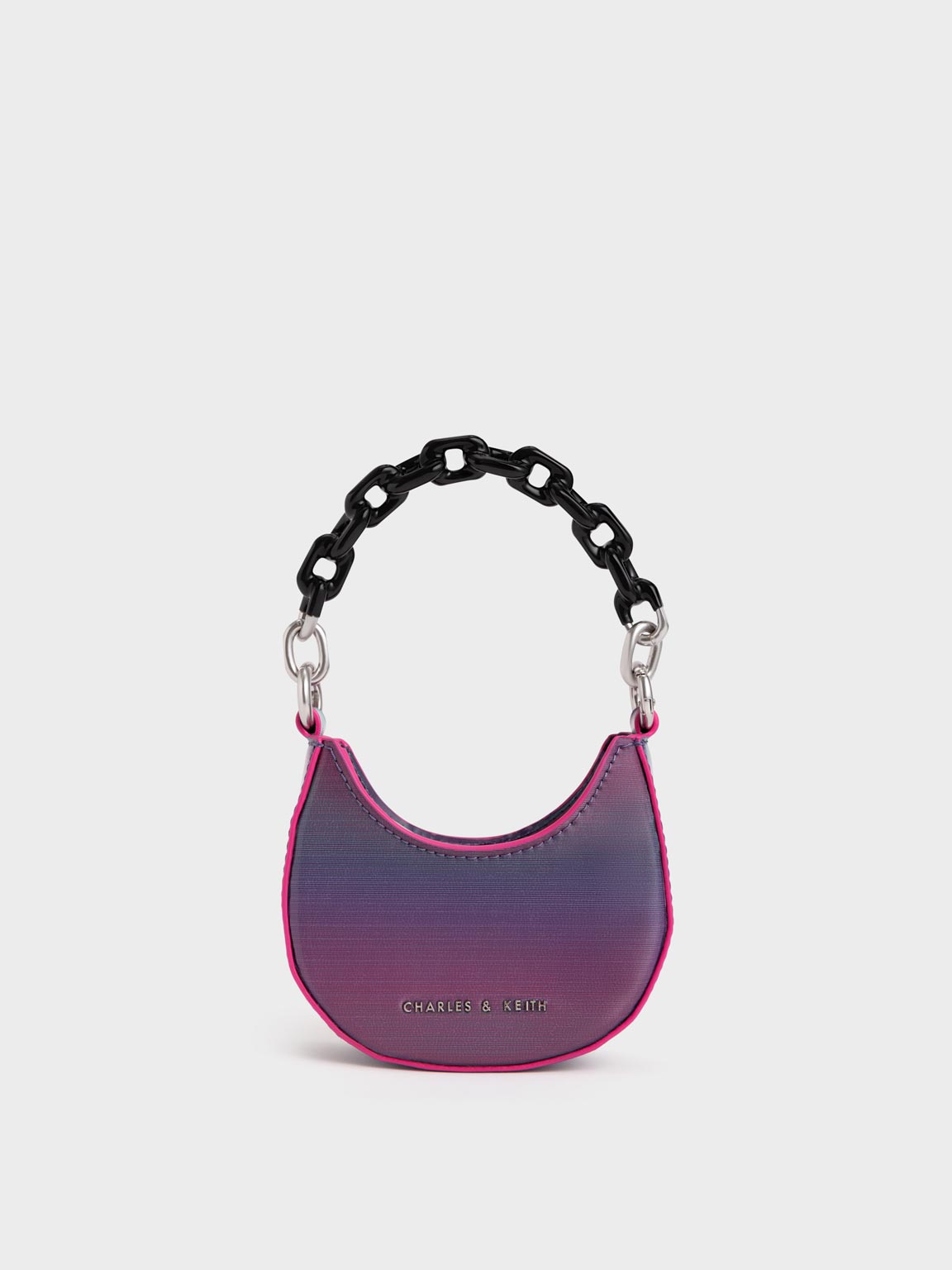 Peacock Koi Chain Handle Ombre Mini Bag | CHARLES & KEITH