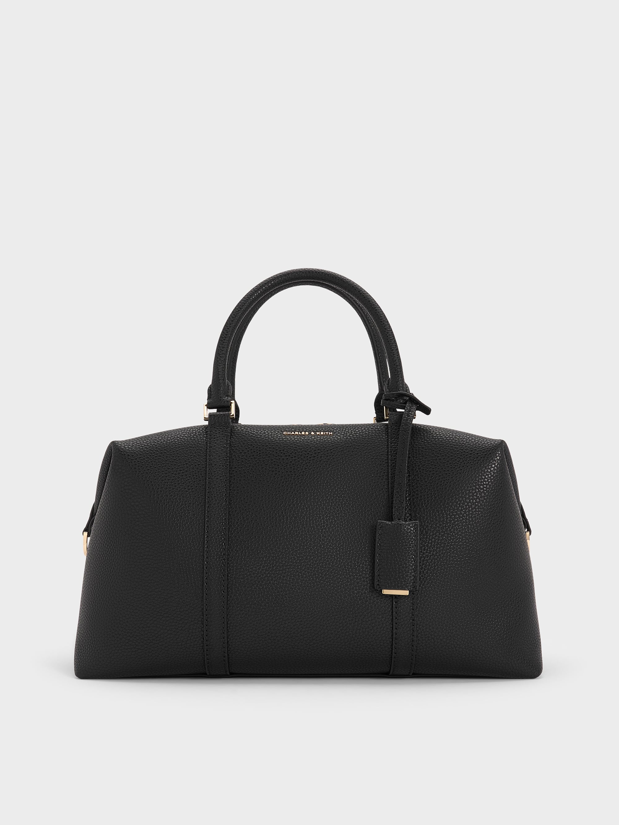 Chance Bowling Bag - Black - CHARLES & KEITH US