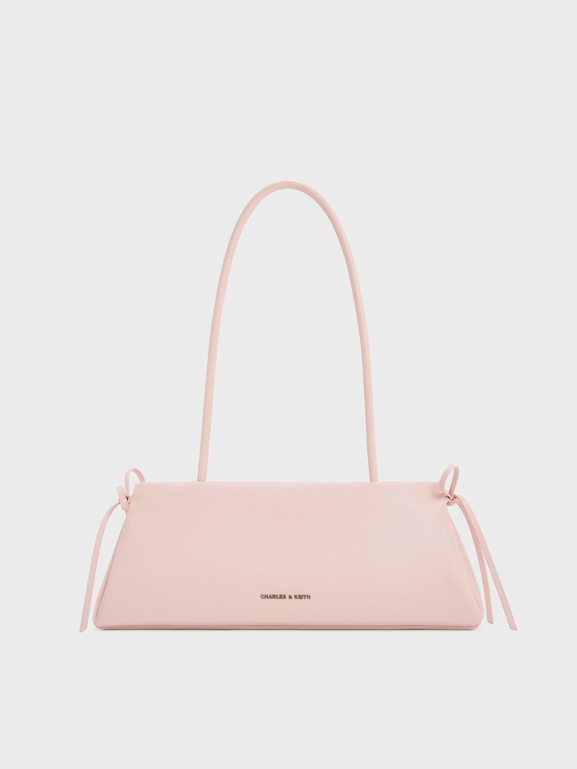 Charles & Keith - Hazel Bow Elongated Trapeze Shoulder Bag