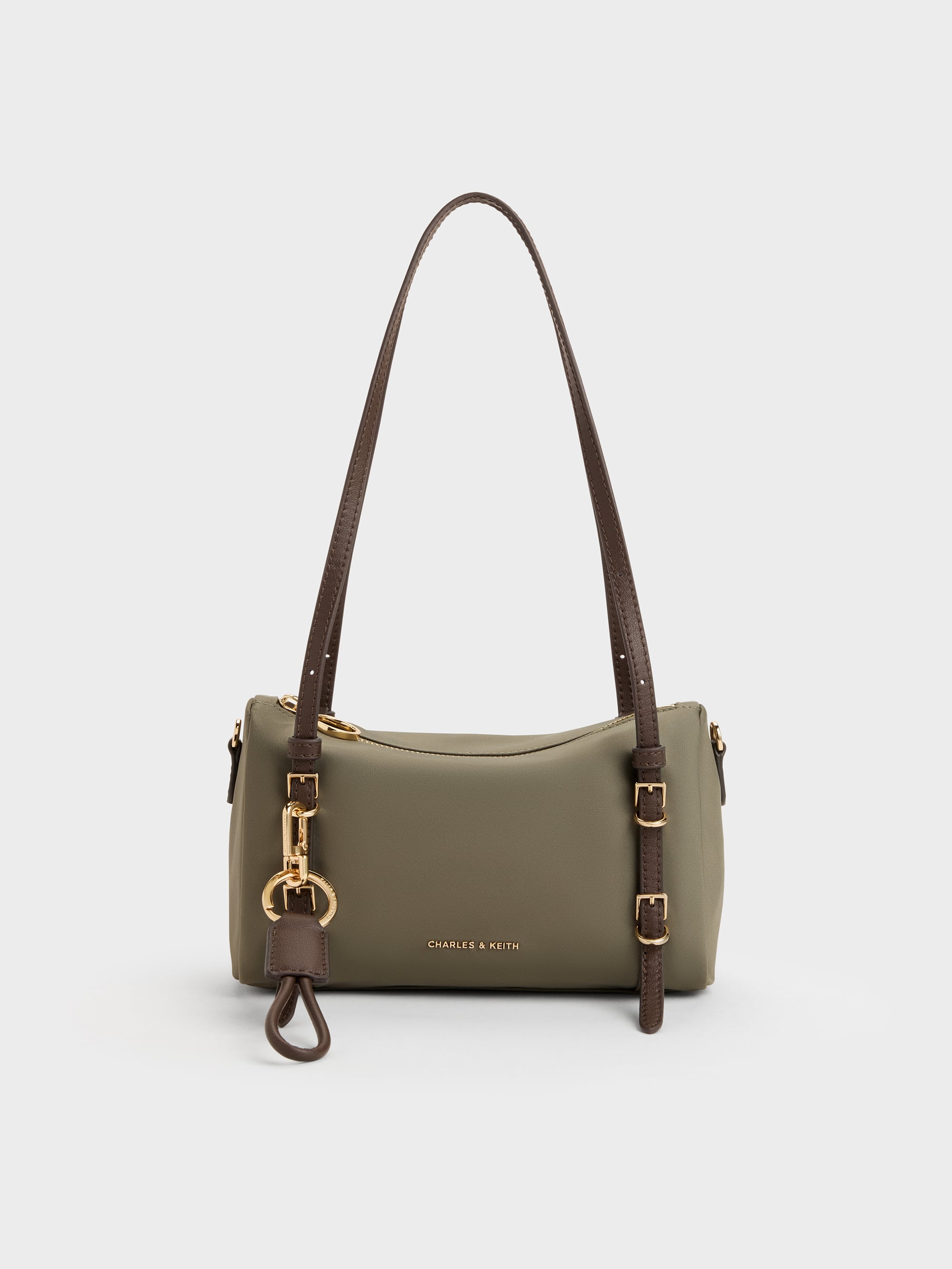 CHARLES & KEITH - Mini Levy Nylon Shoulder Bag